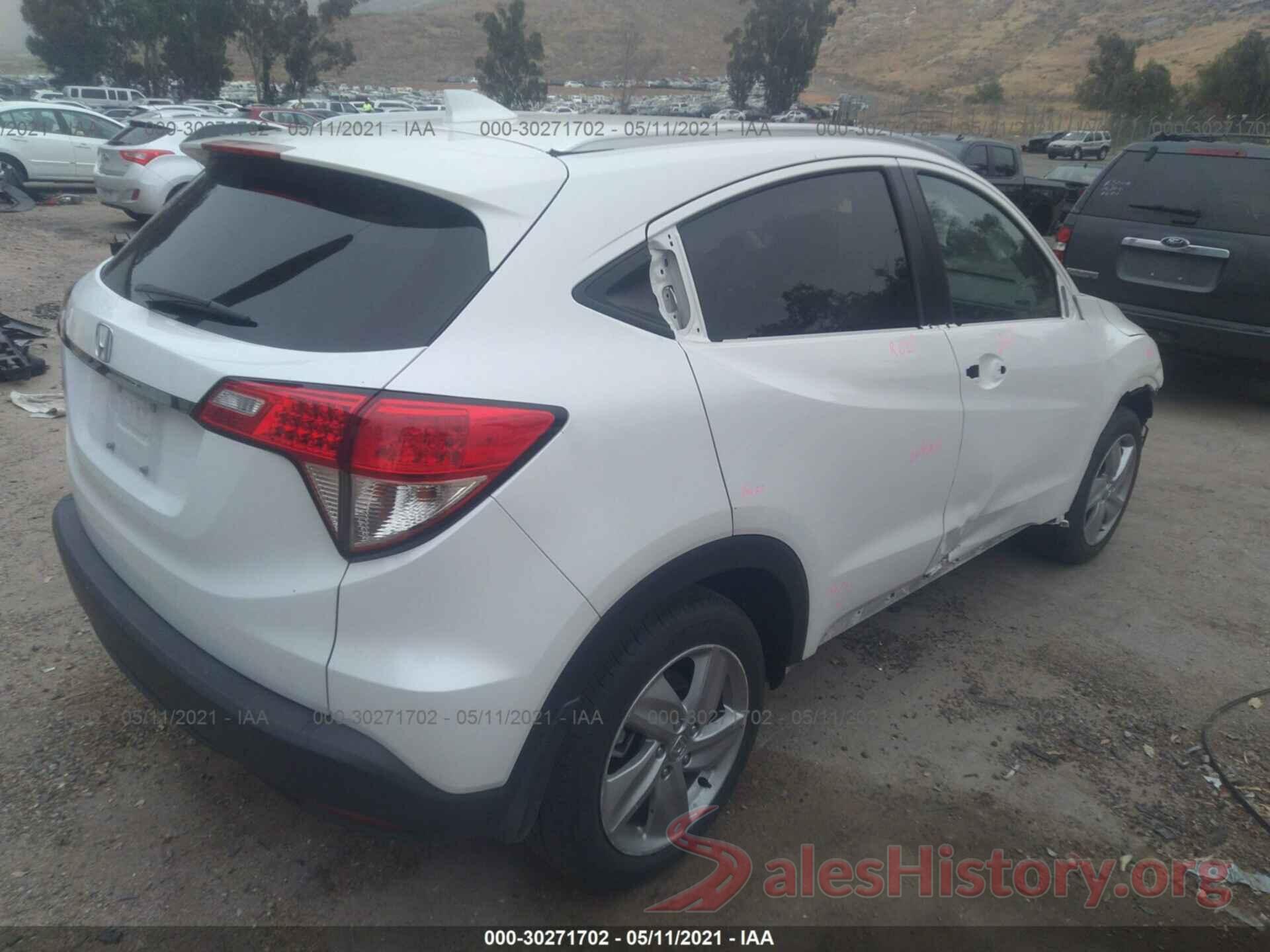 3CZRU5H54KM729184 2019 HONDA HR-V