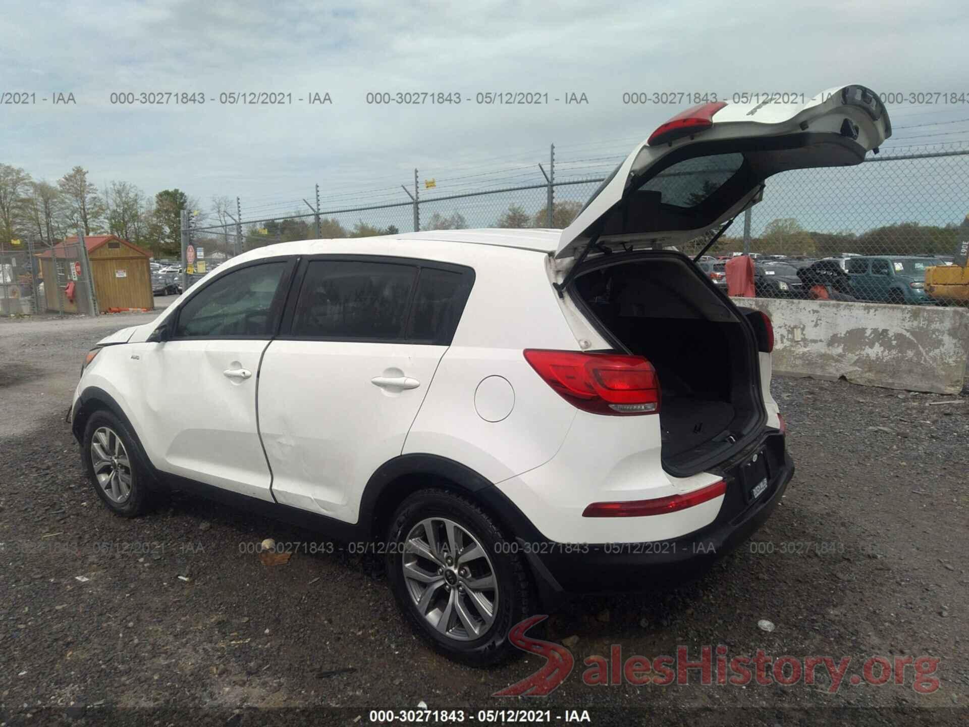 KNDPBCAC9G7865960 2016 KIA SPORTAGE