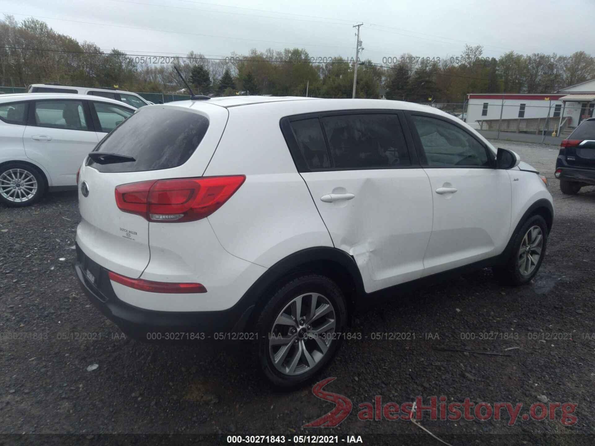 KNDPBCAC9G7865960 2016 KIA SPORTAGE