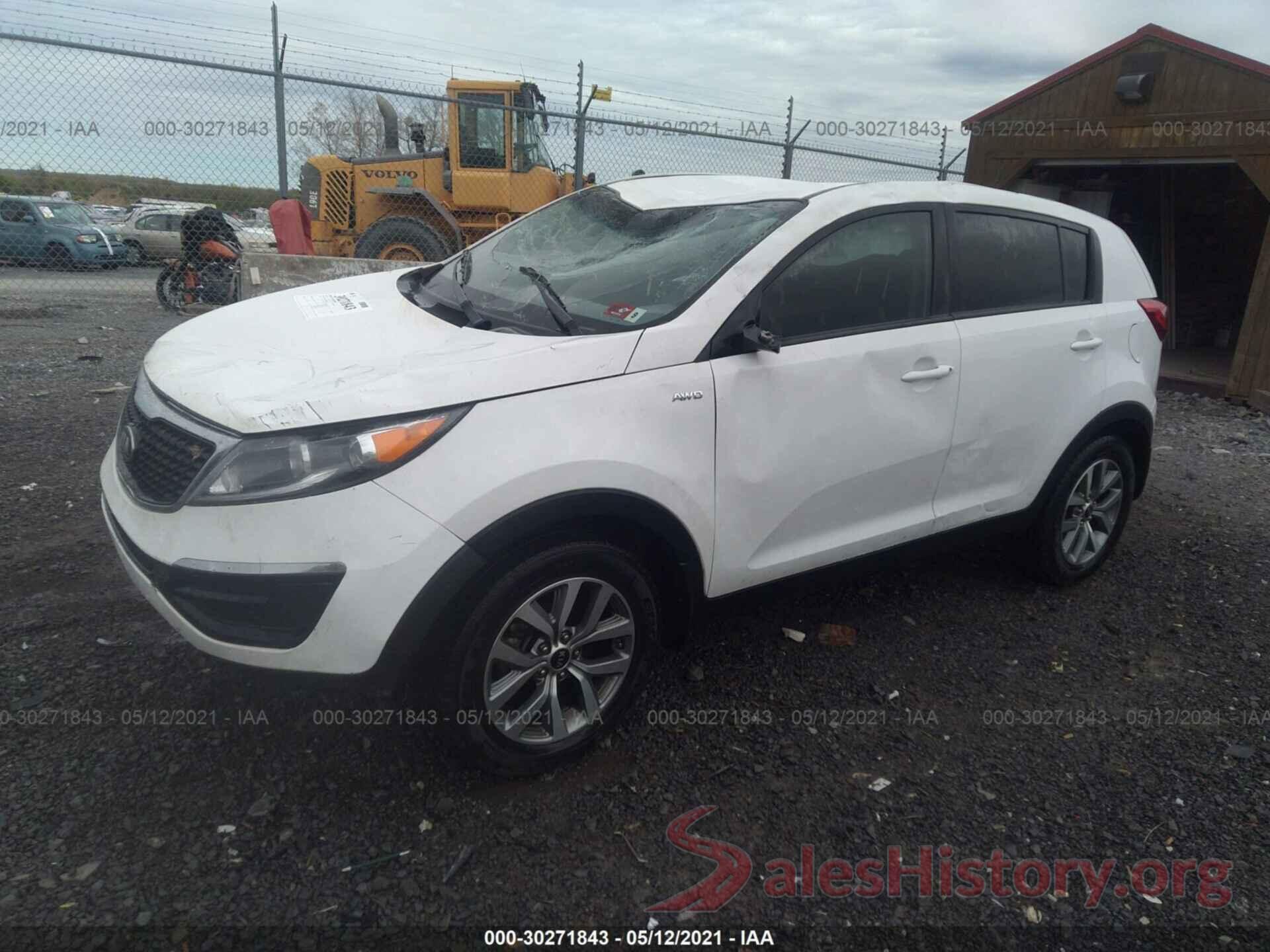 KNDPBCAC9G7865960 2016 KIA SPORTAGE