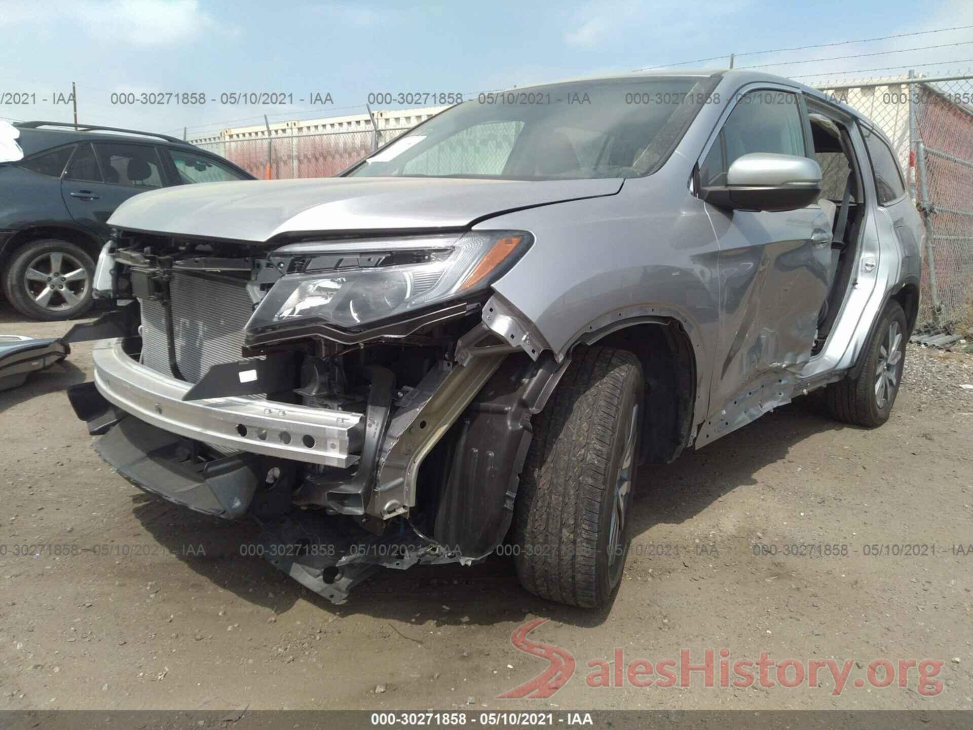 5FNYF5H38KB003939 2019 HONDA PILOT