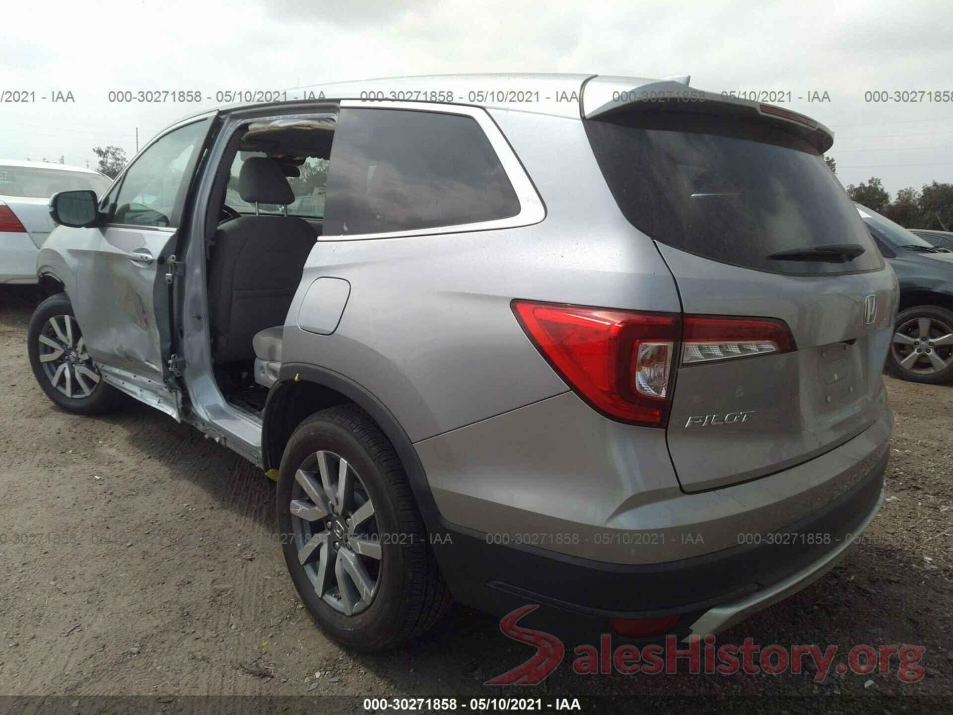 5FNYF5H38KB003939 2019 HONDA PILOT