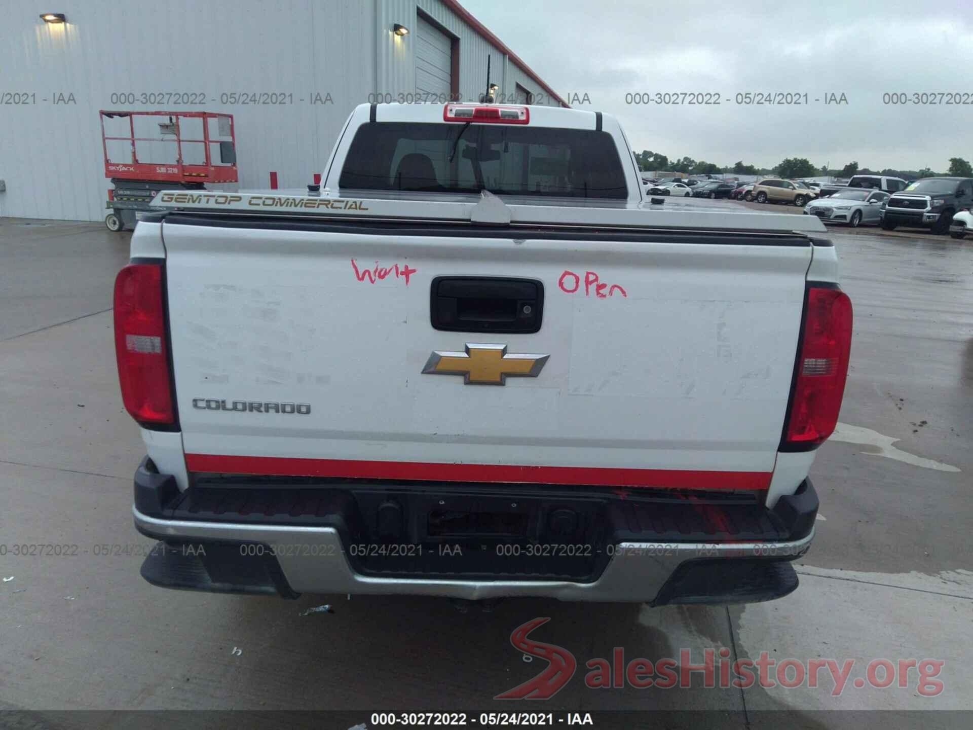 1GCHSBEA9G1177502 2016 CHEVROLET COLORADO