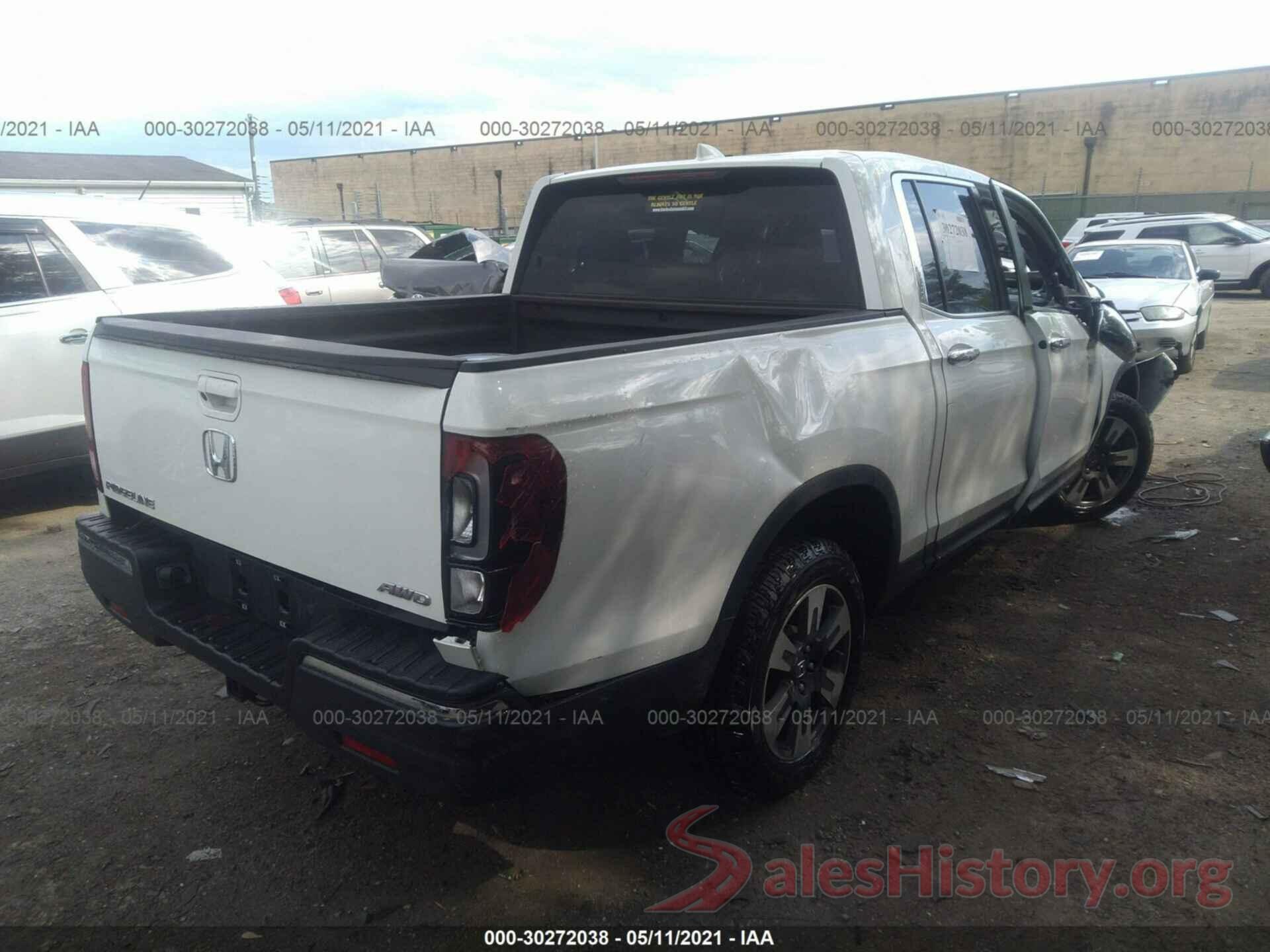 5FPYK3F56HB036846 2017 HONDA RIDGELINE