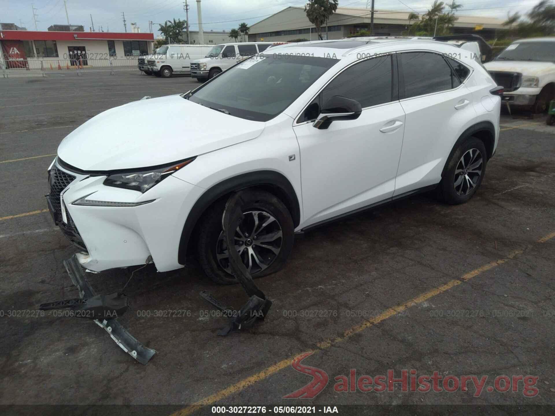 JTJBARBZ2H2107201 2017 LEXUS NX