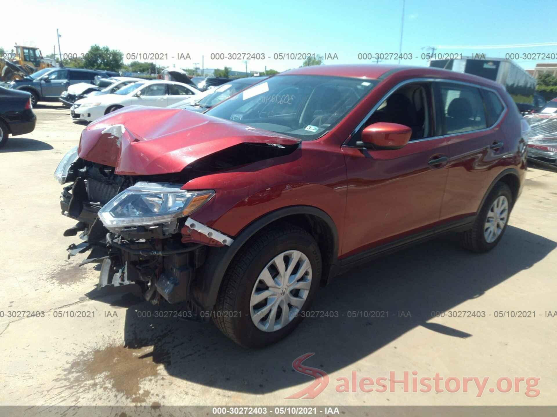 KNMAT2MV2GP606463 2016 NISSAN ROGUE