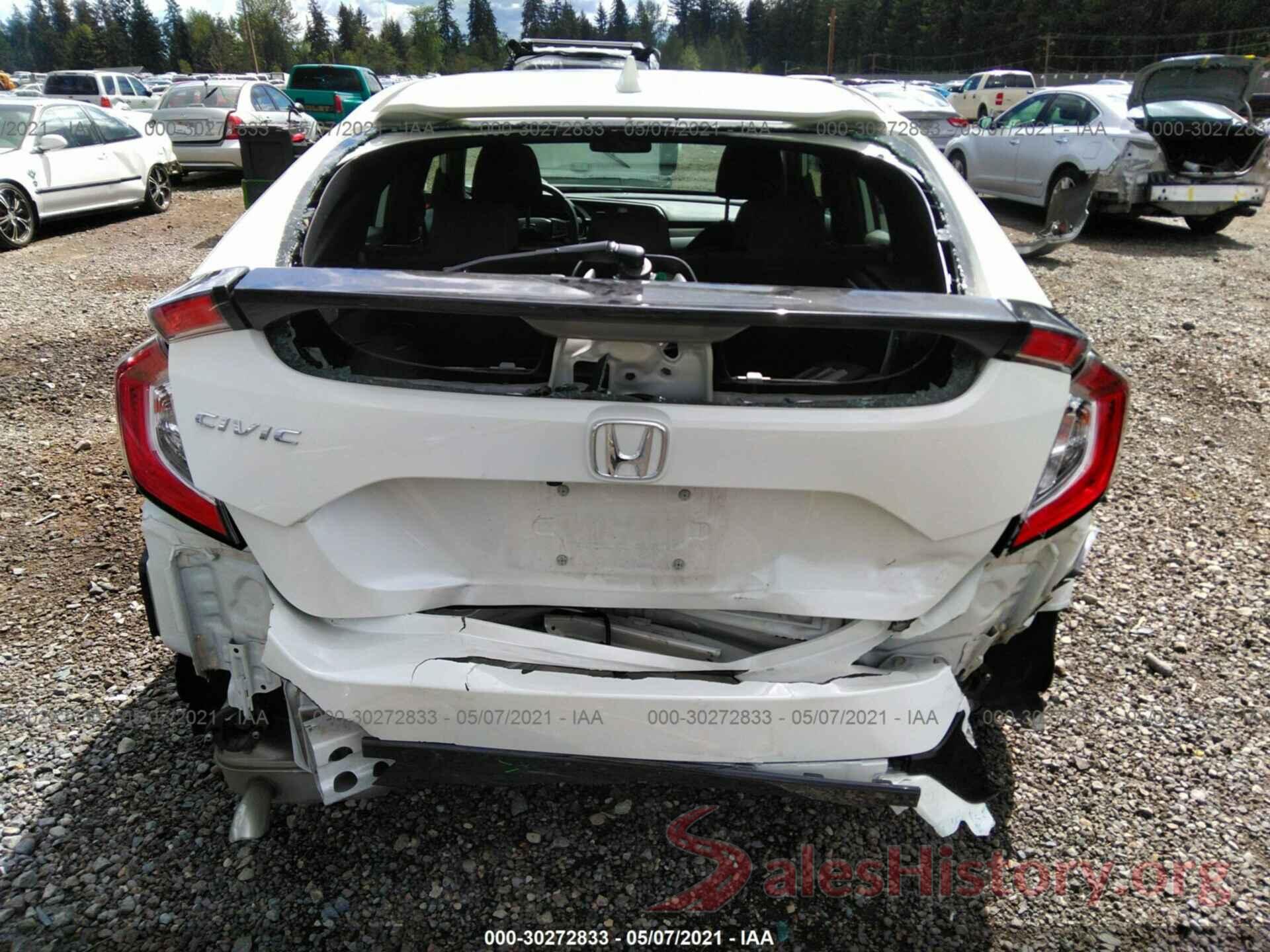 SHHFK7H63KU422403 2019 HONDA CIVIC HATCHBACK