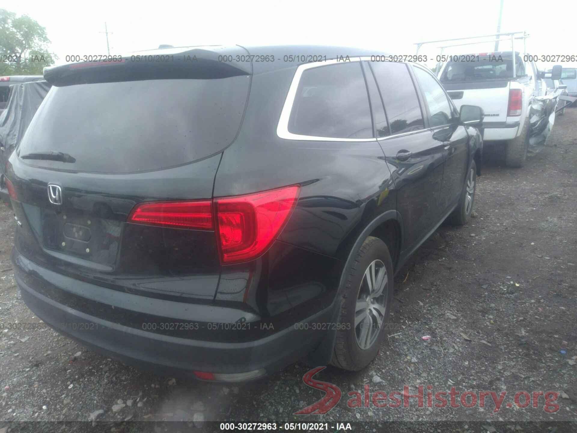 5FNYF5H7XGB052392 2016 HONDA PILOT