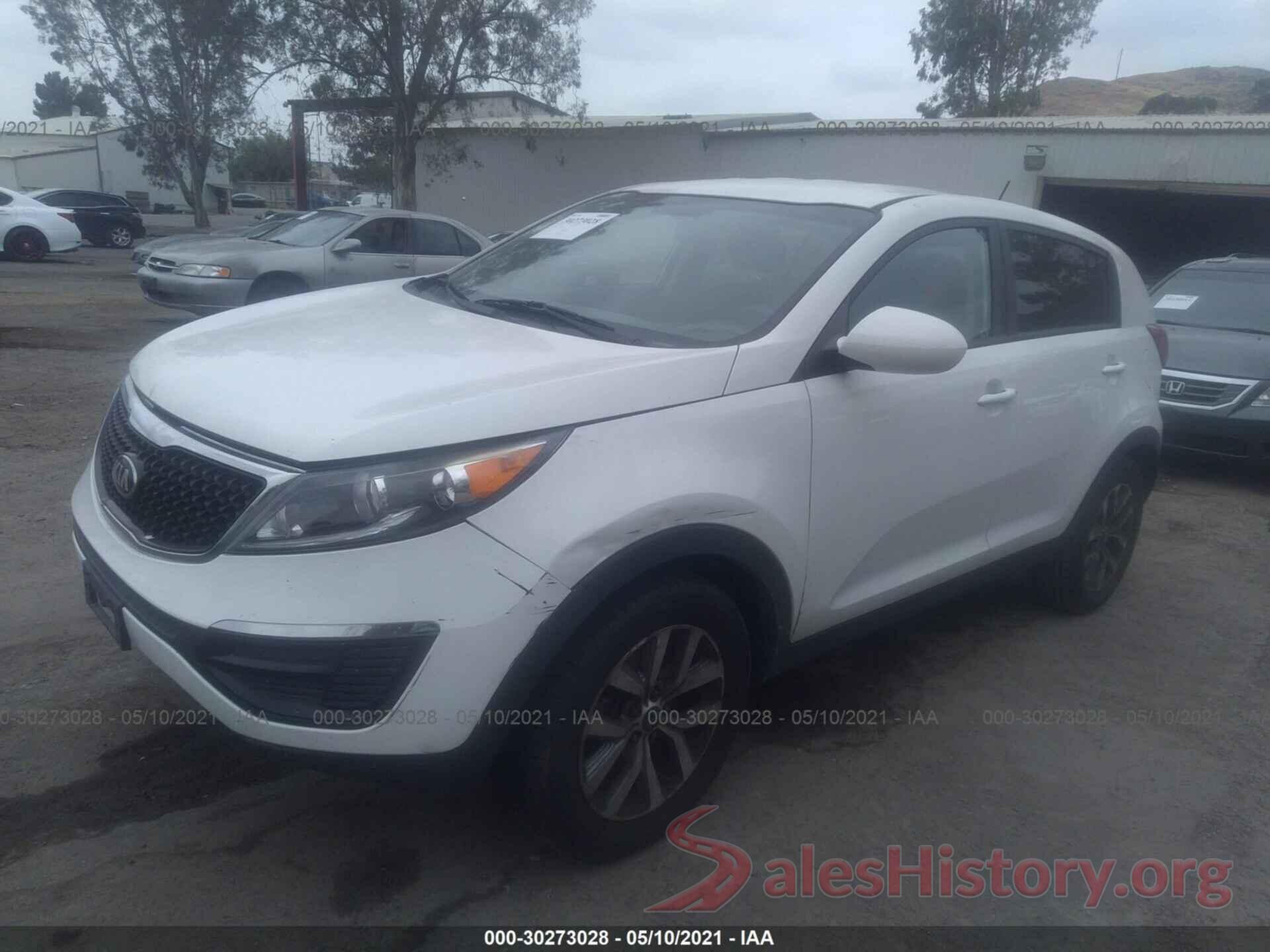 KNDPB3ACXG7866650 2016 KIA SPORTAGE