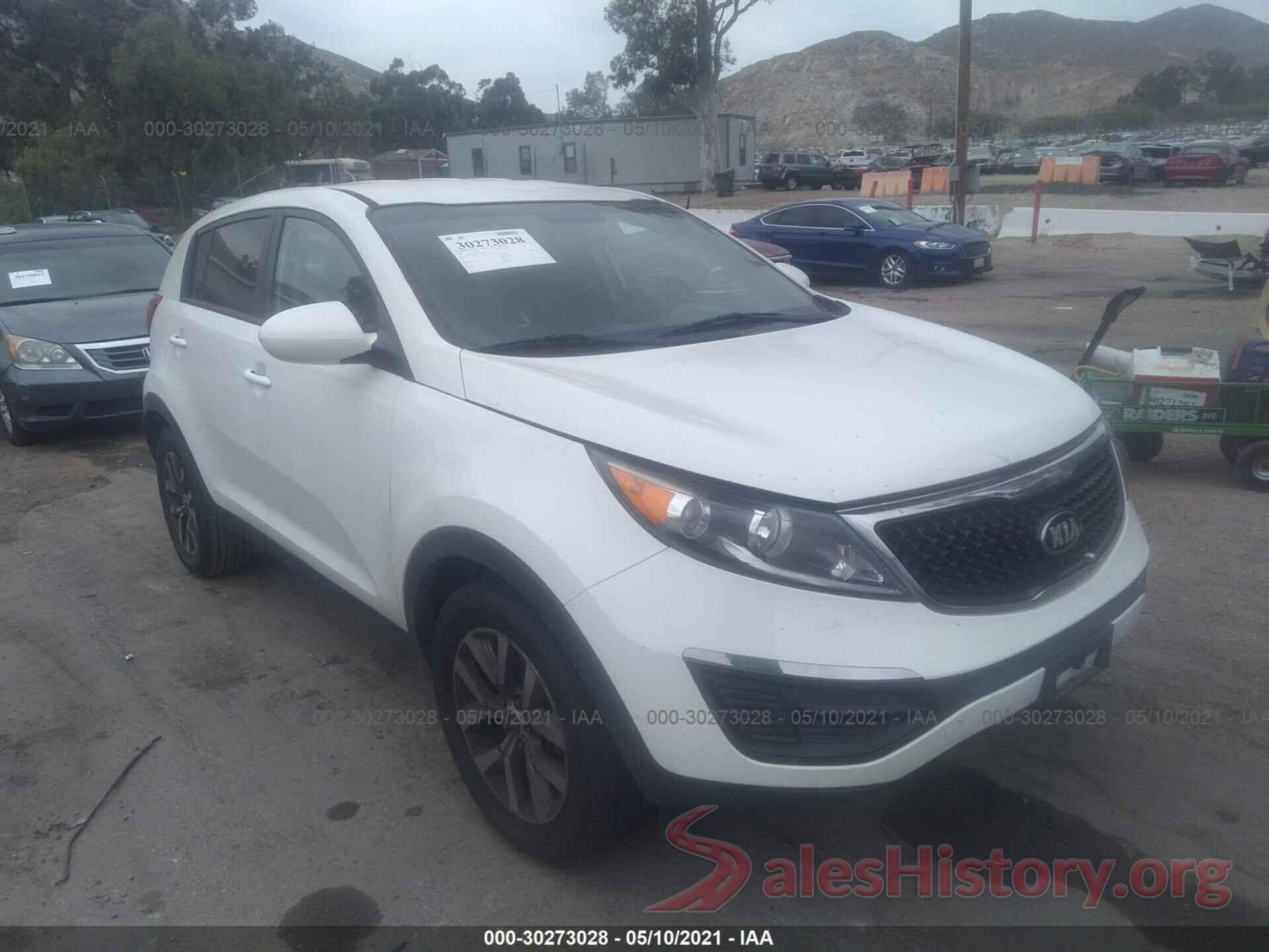 KNDPB3ACXG7866650 2016 KIA SPORTAGE