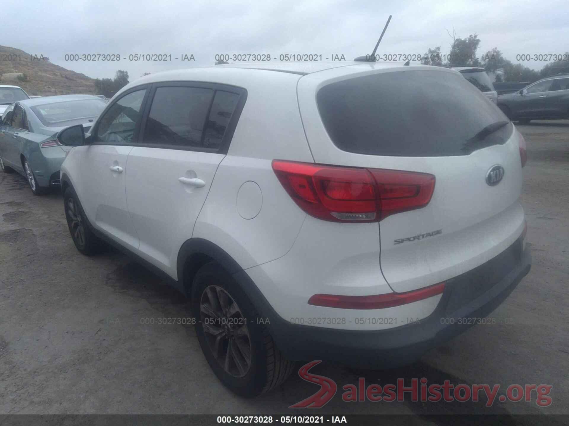 KNDPB3ACXG7866650 2016 KIA SPORTAGE