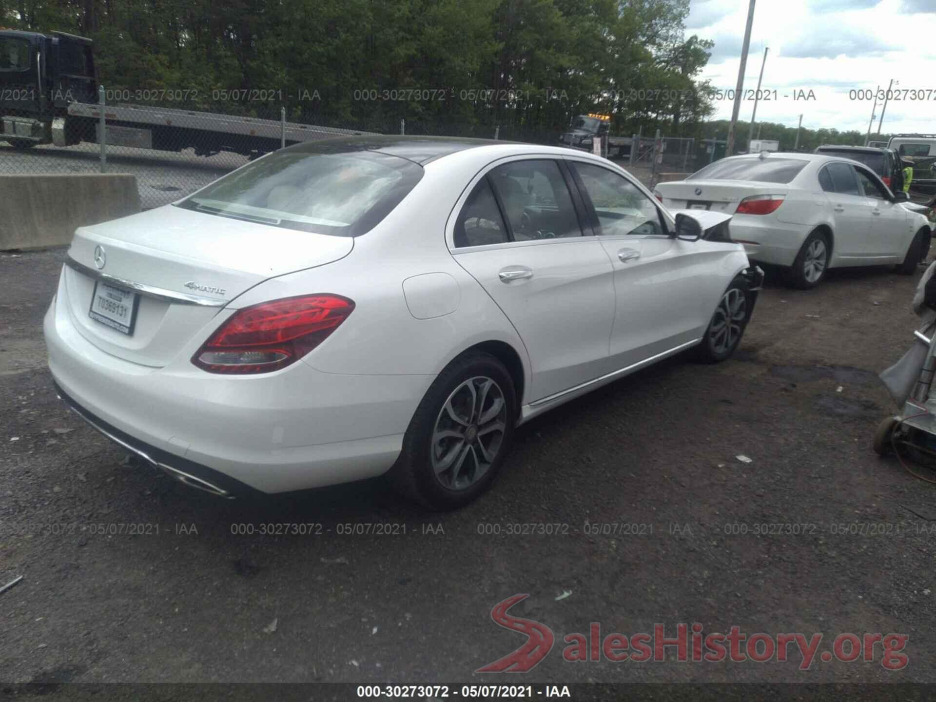 55SWF4KB9GU153100 2016 MERCEDES-BENZ C-CLASS