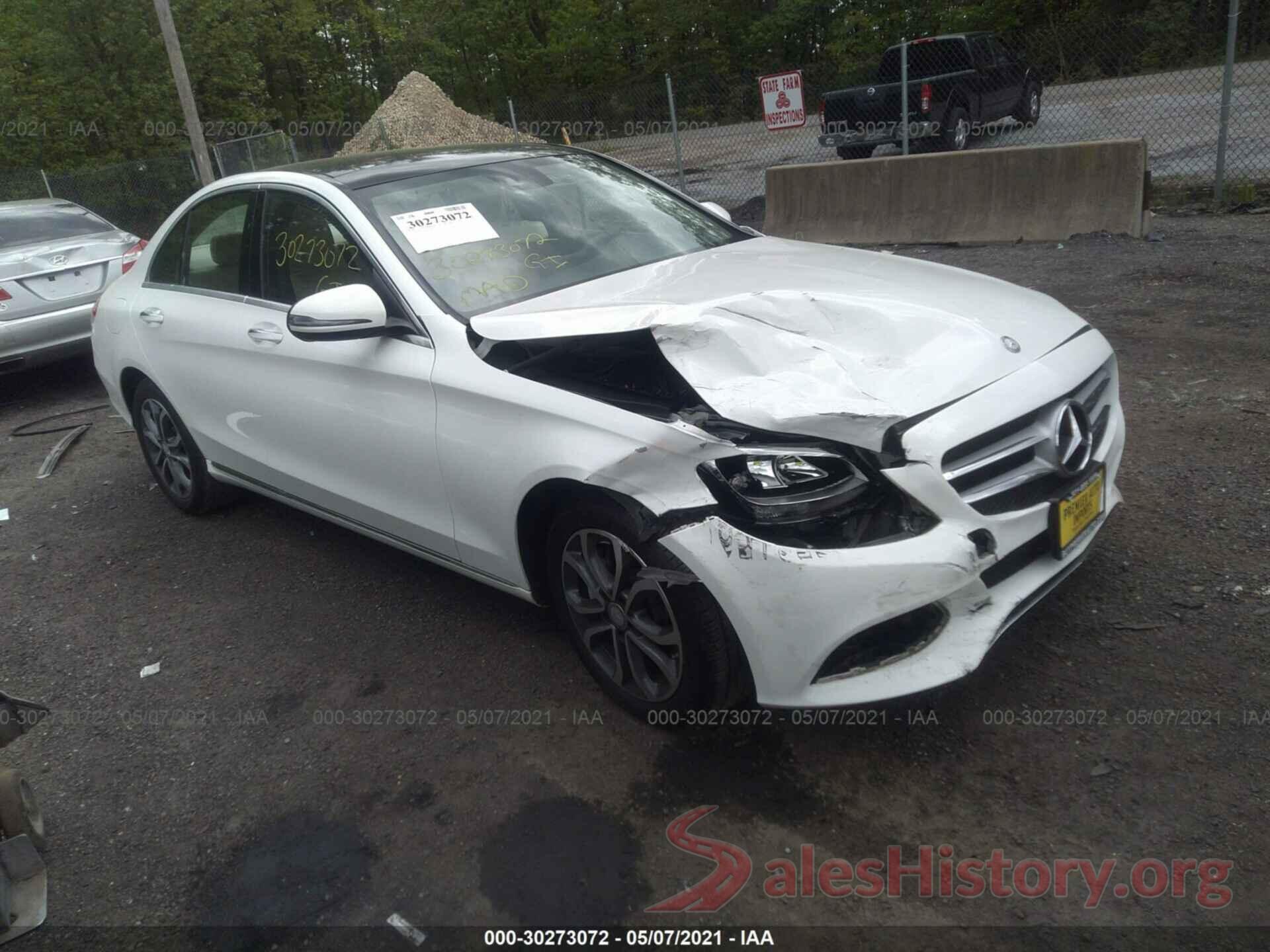 55SWF4KB9GU153100 2016 MERCEDES-BENZ C-CLASS