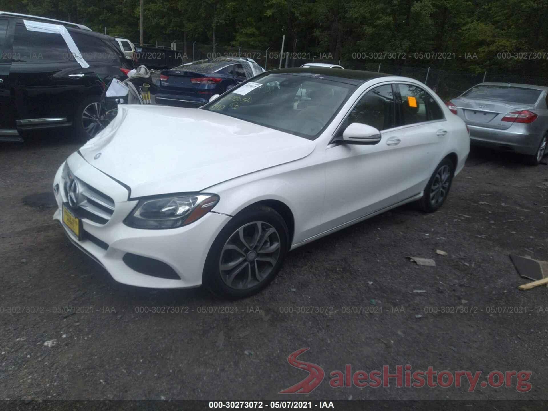 55SWF4KB9GU153100 2016 MERCEDES-BENZ C-CLASS