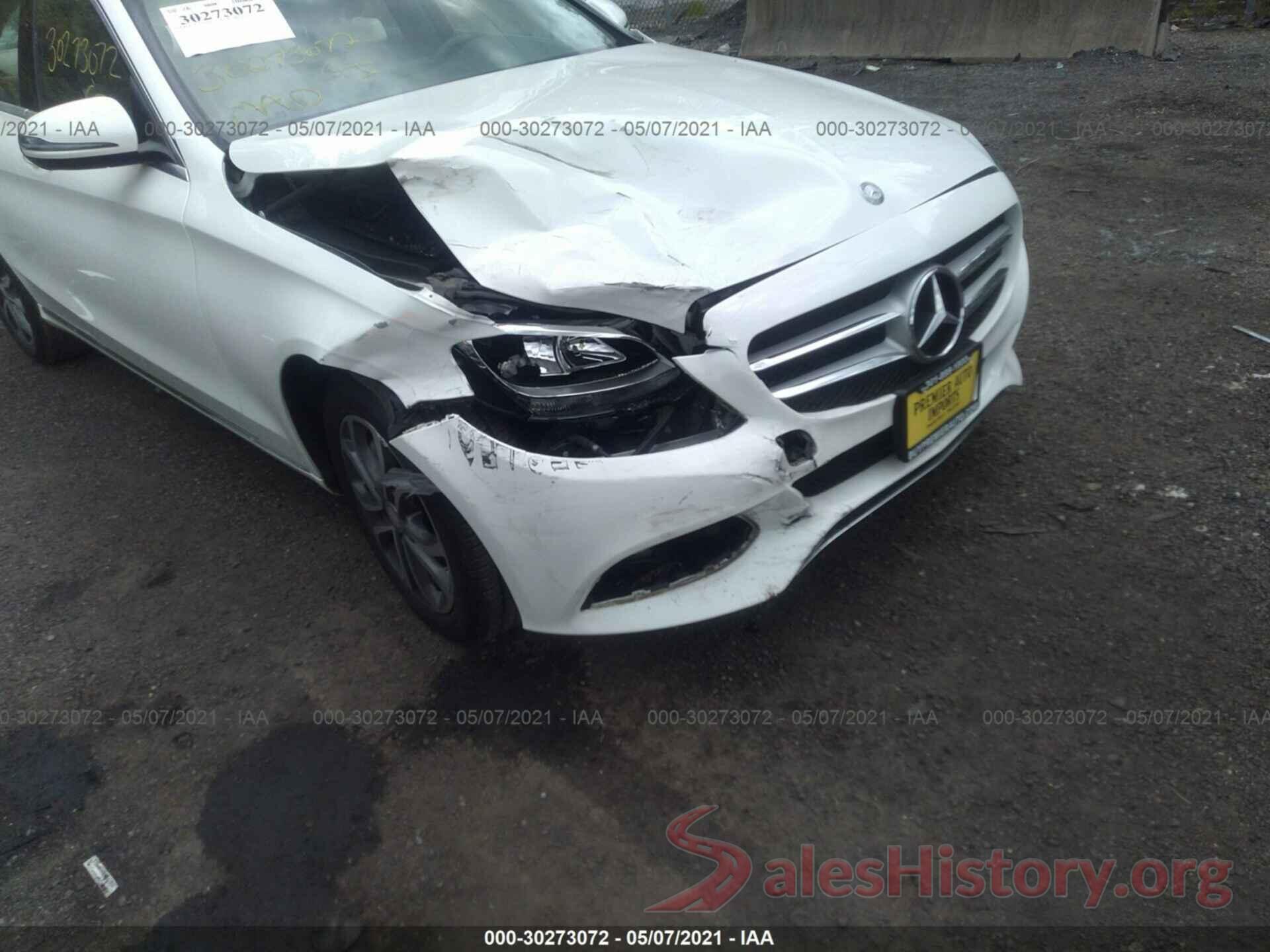 55SWF4KB9GU153100 2016 MERCEDES-BENZ C-CLASS