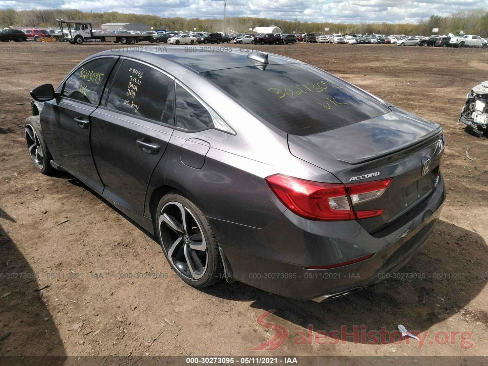 1HGCV2F37JA038446 2018 HONDA ACCORD SEDAN