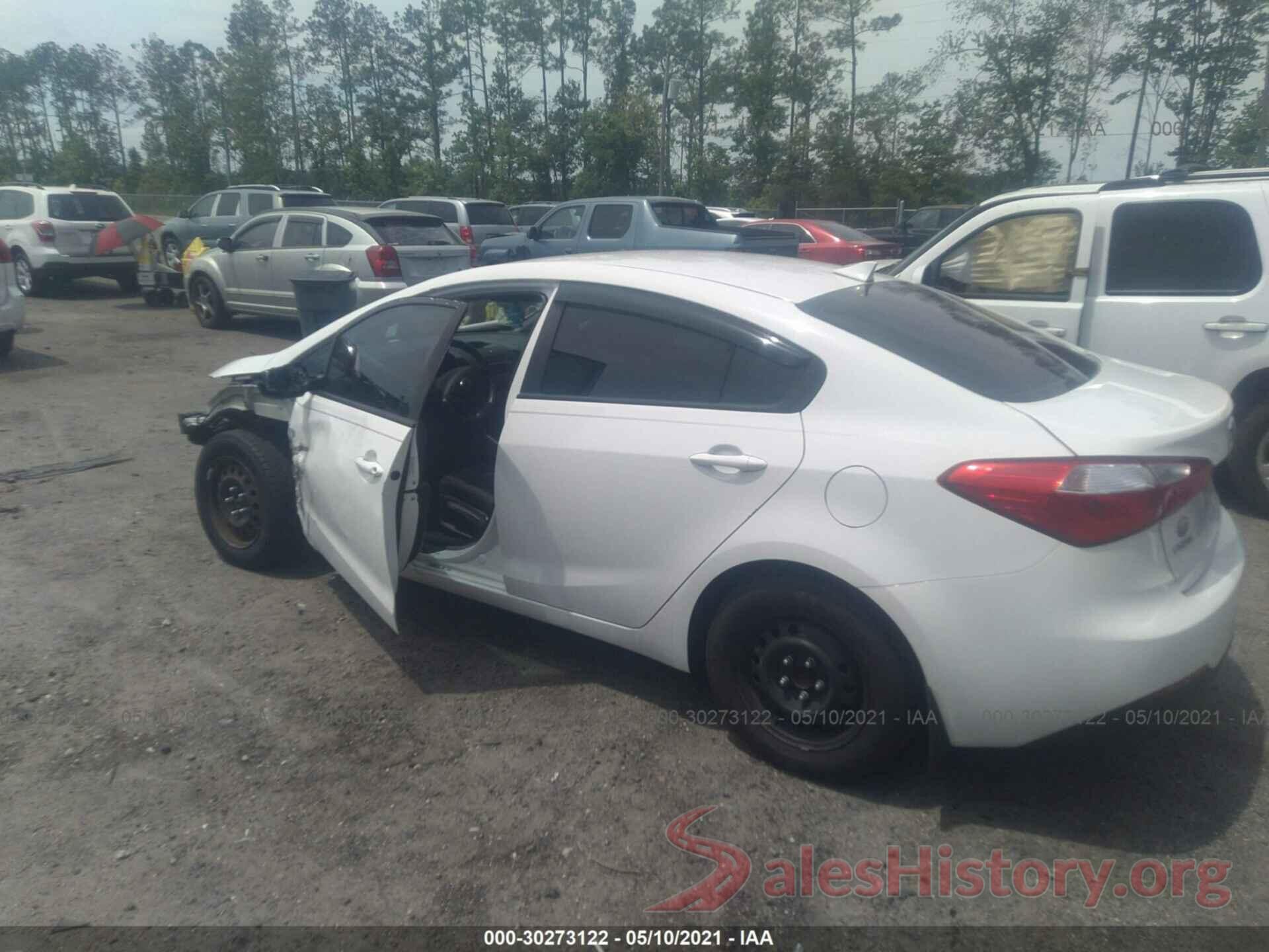 KNAFK4A61G5587480 2016 KIA FORTE