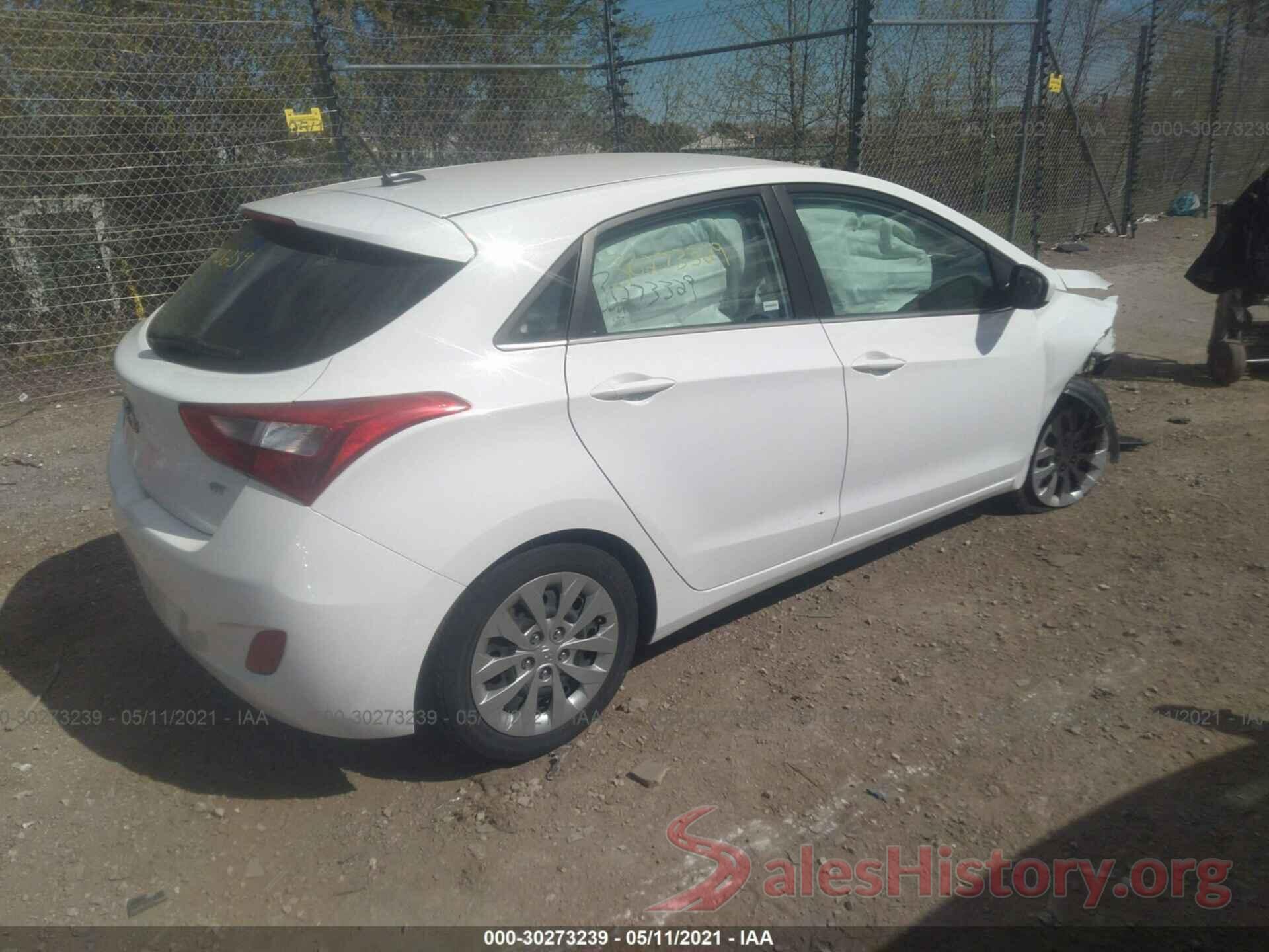 KMHD35LH4HU371251 2017 HYUNDAI ELANTRA GT