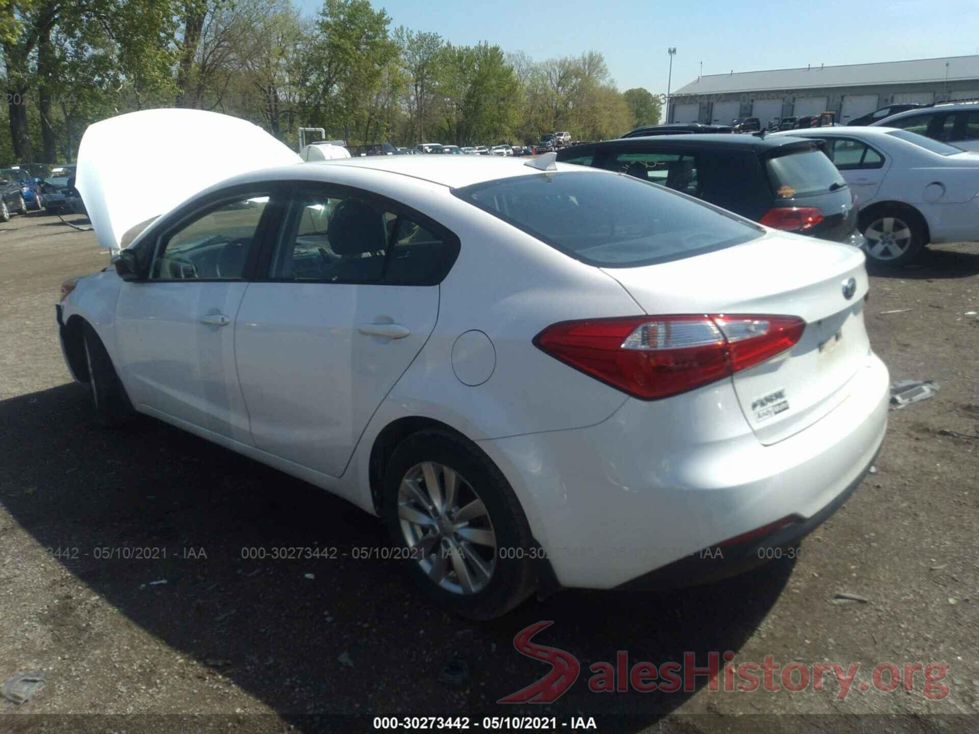 KNAFX4A6XG5491994 2016 KIA FORTE