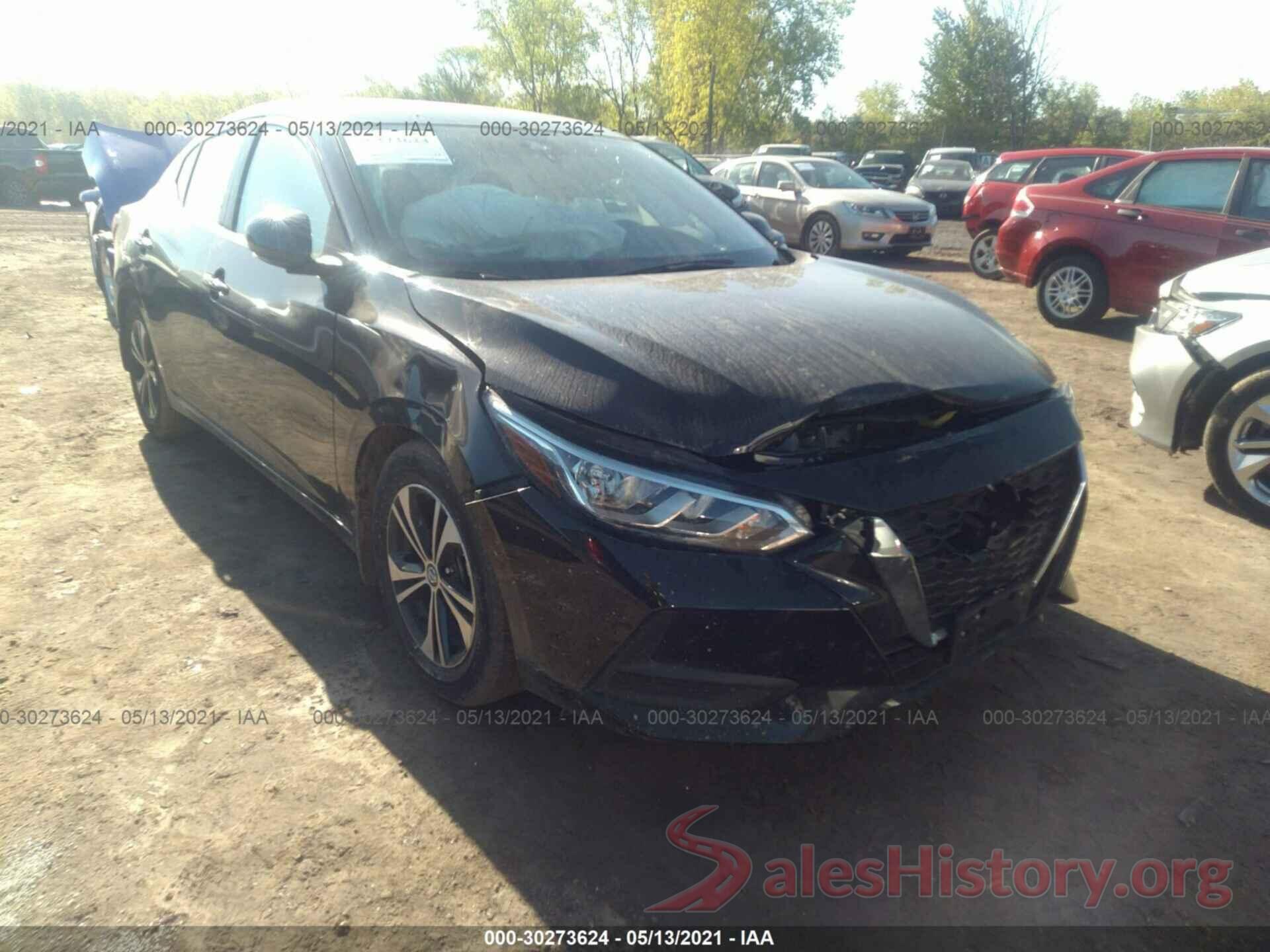 3N1AB8CV9LY210663 2020 NISSAN SENTRA