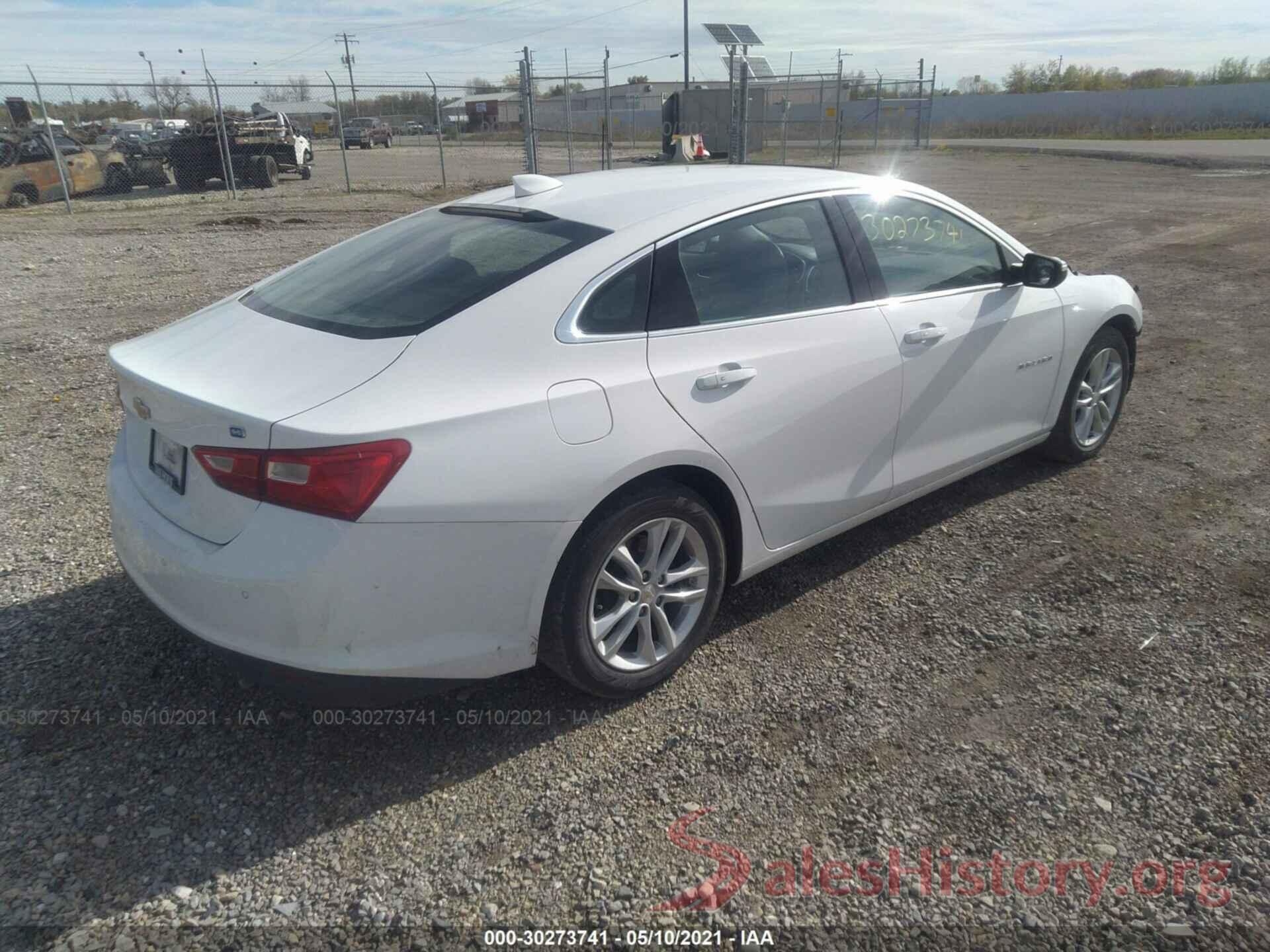 1G1ZJ5SU7HF187305 2017 CHEVROLET MALIBU