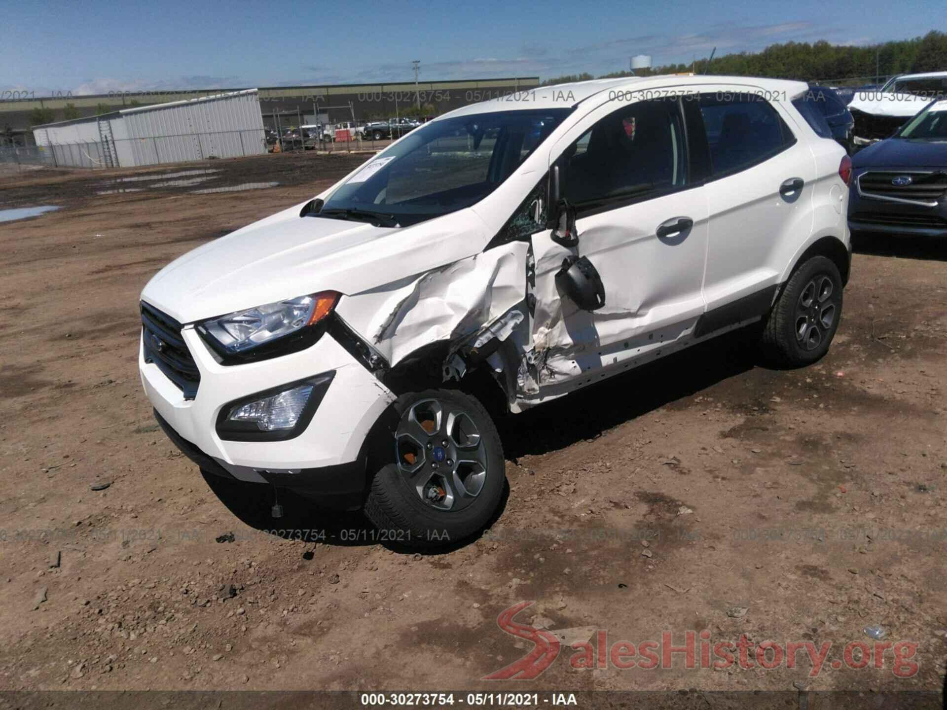 MAJ6S3FL0KC308798 2019 FORD ECOSPORT