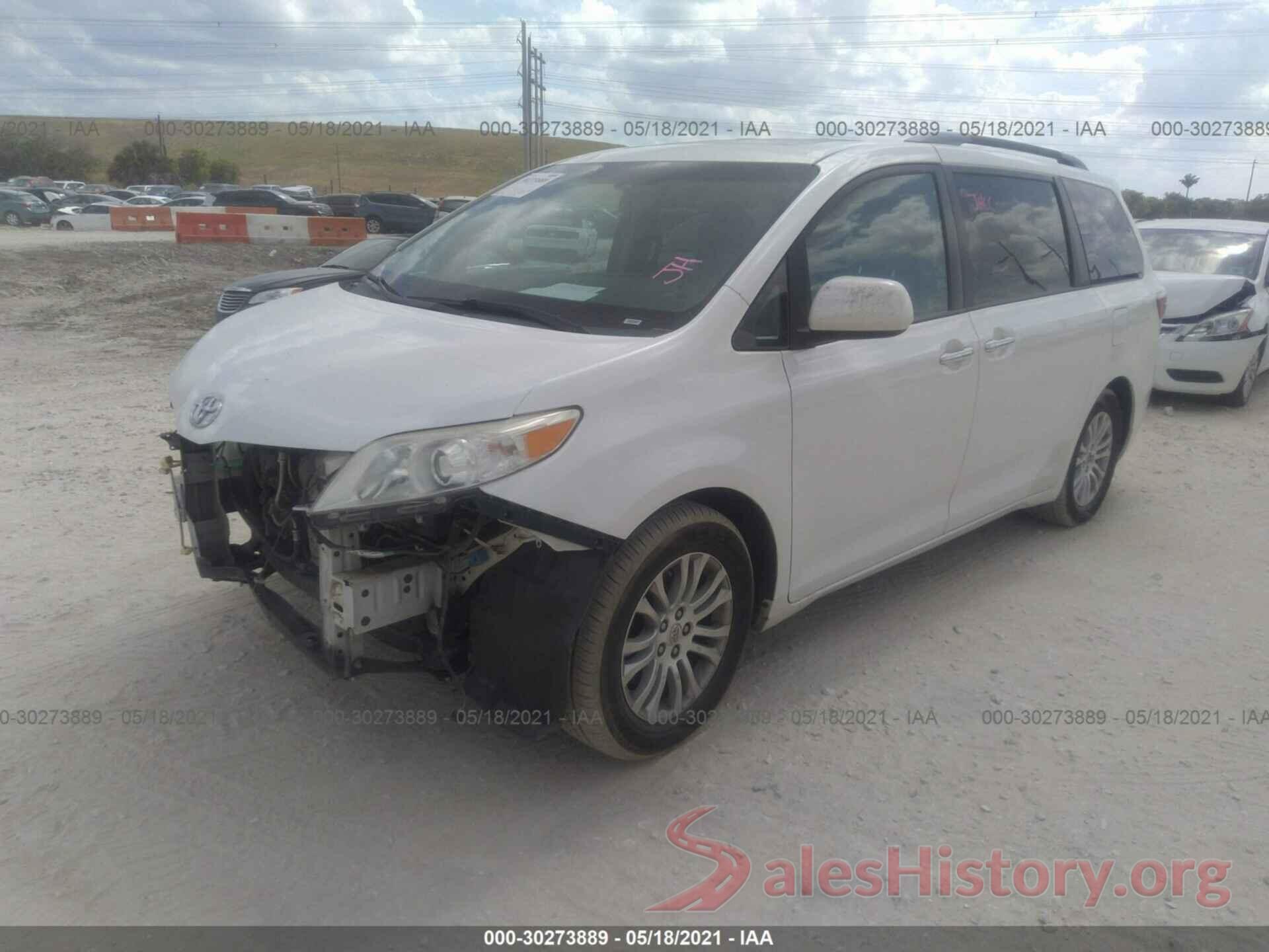 5TDYK3DC4FS552917 2015 TOYOTA SIENNA