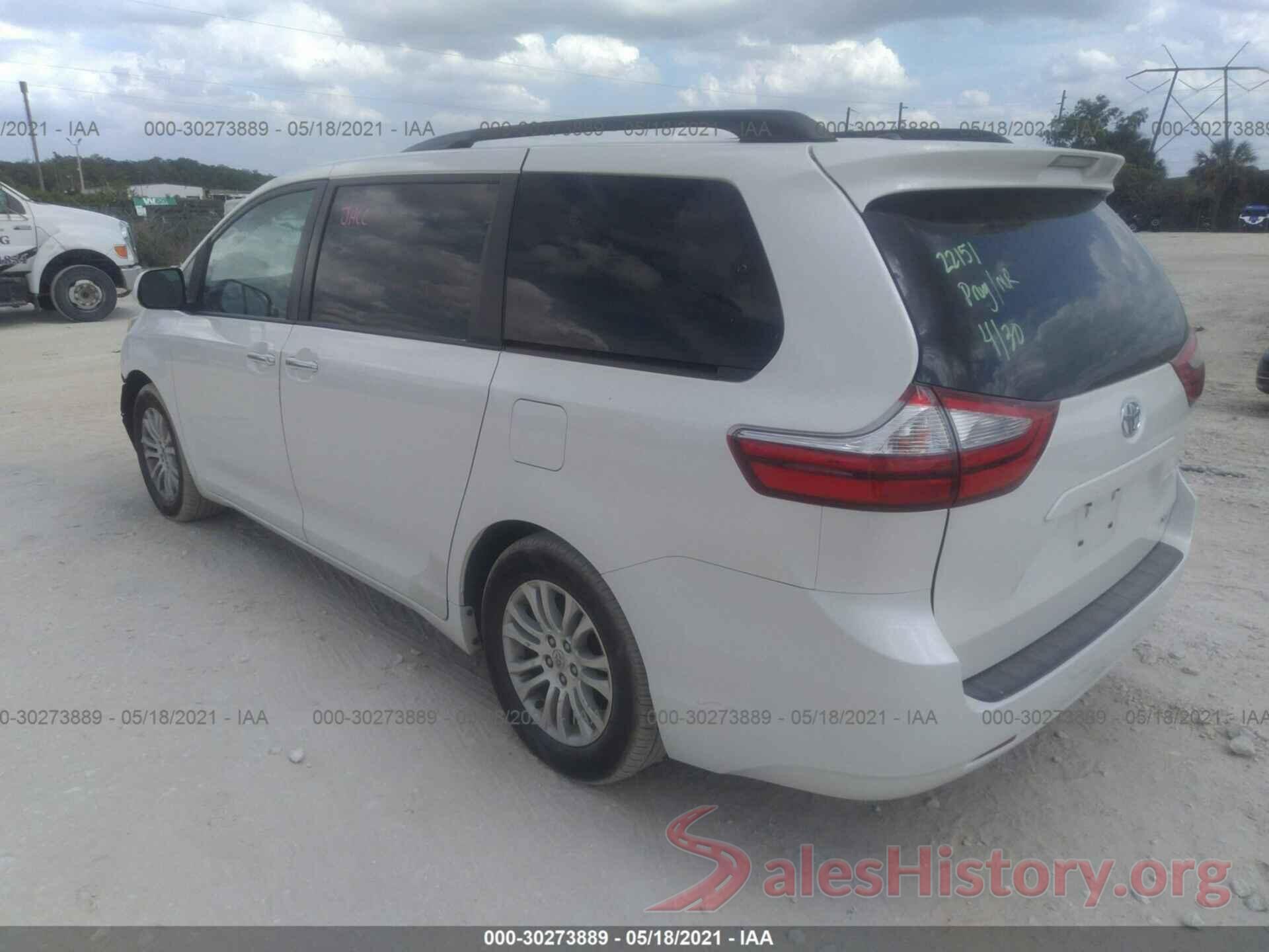 5TDYK3DC4FS552917 2015 TOYOTA SIENNA