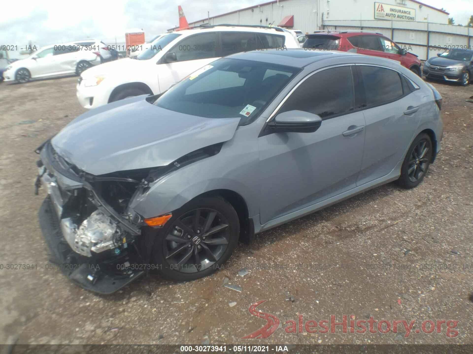 SHHFK7H66MU208136 2021 HONDA CIVIC HATCHBACK