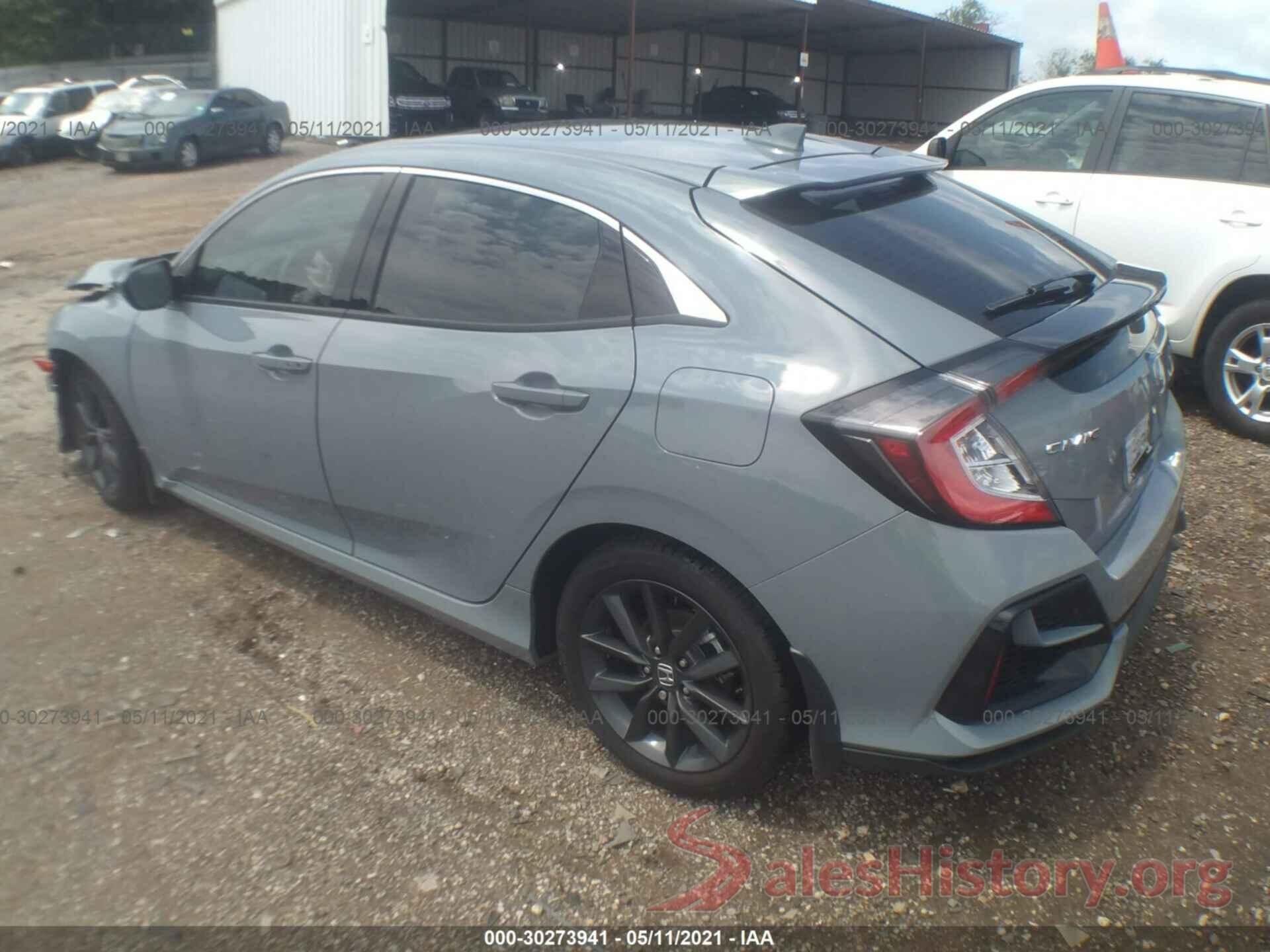 SHHFK7H66MU208136 2021 HONDA CIVIC HATCHBACK