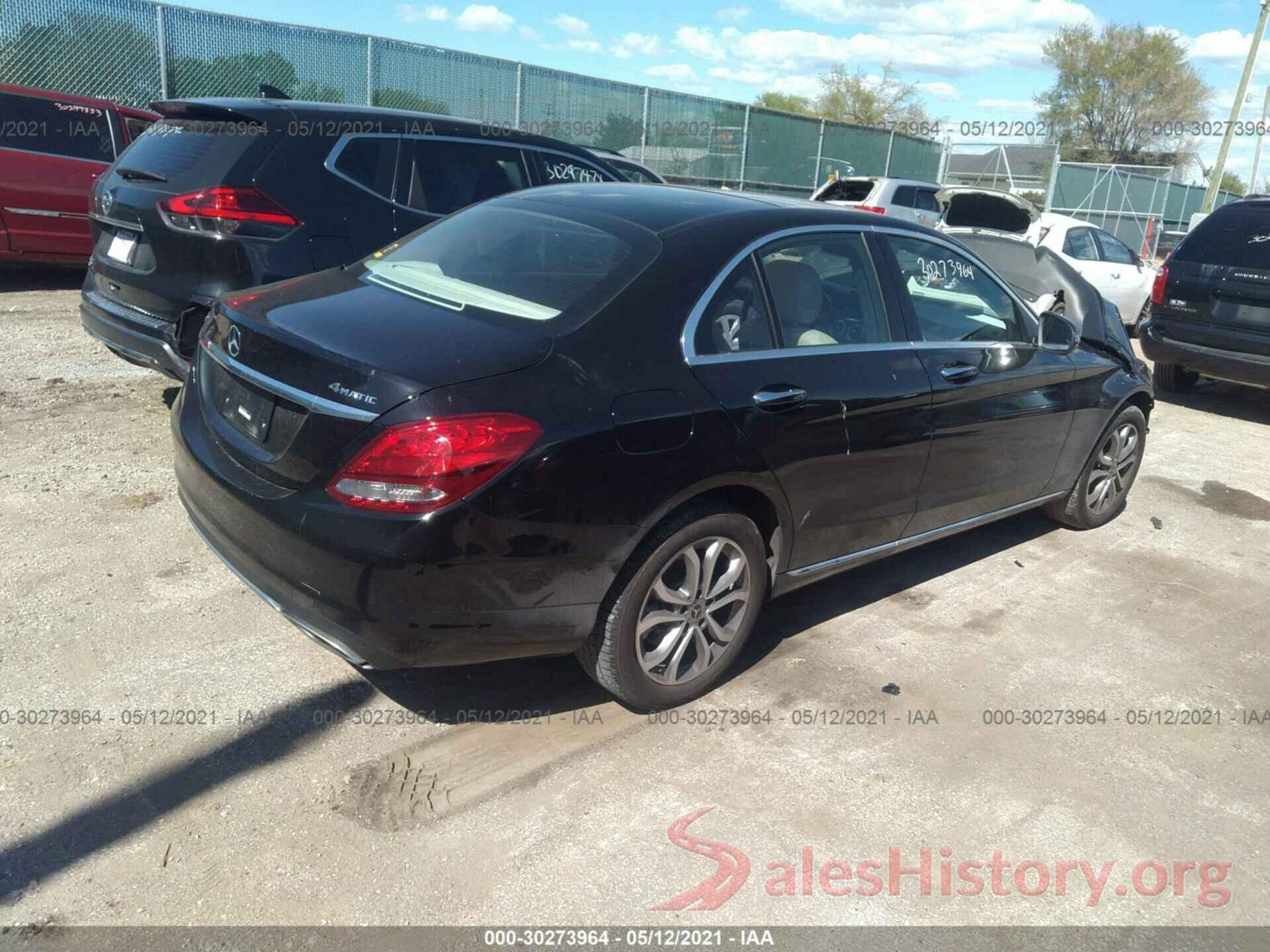 WDDWF4KB0JR388025 2018 MERCEDES-BENZ C-CLASS