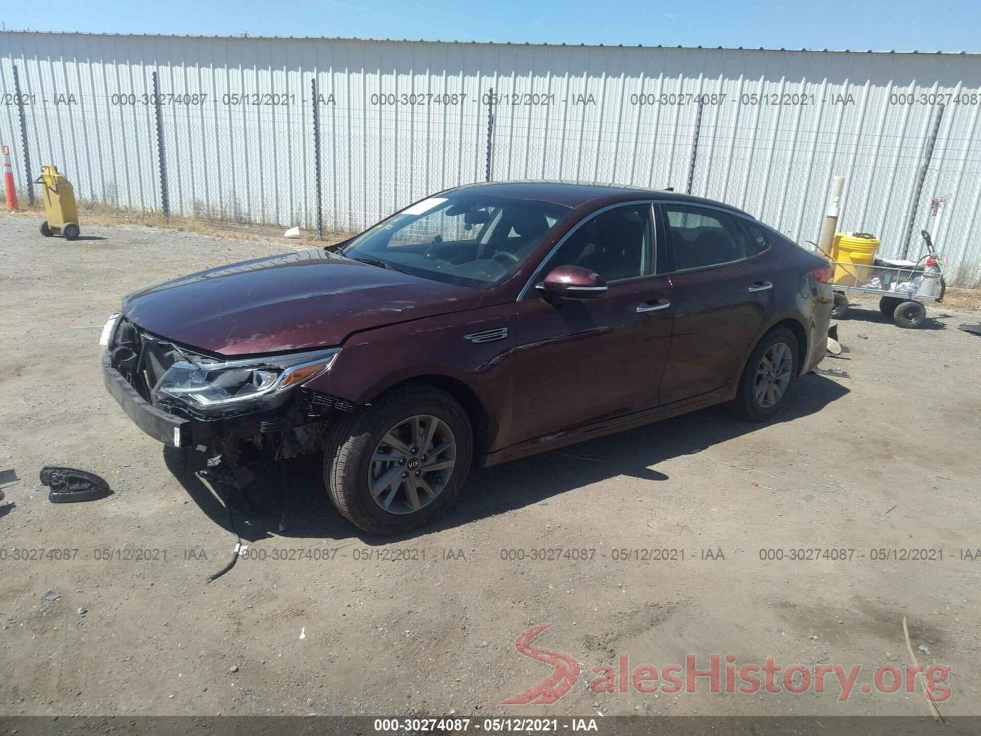 5XXGT4L37KG298129 2019 KIA OPTIMA