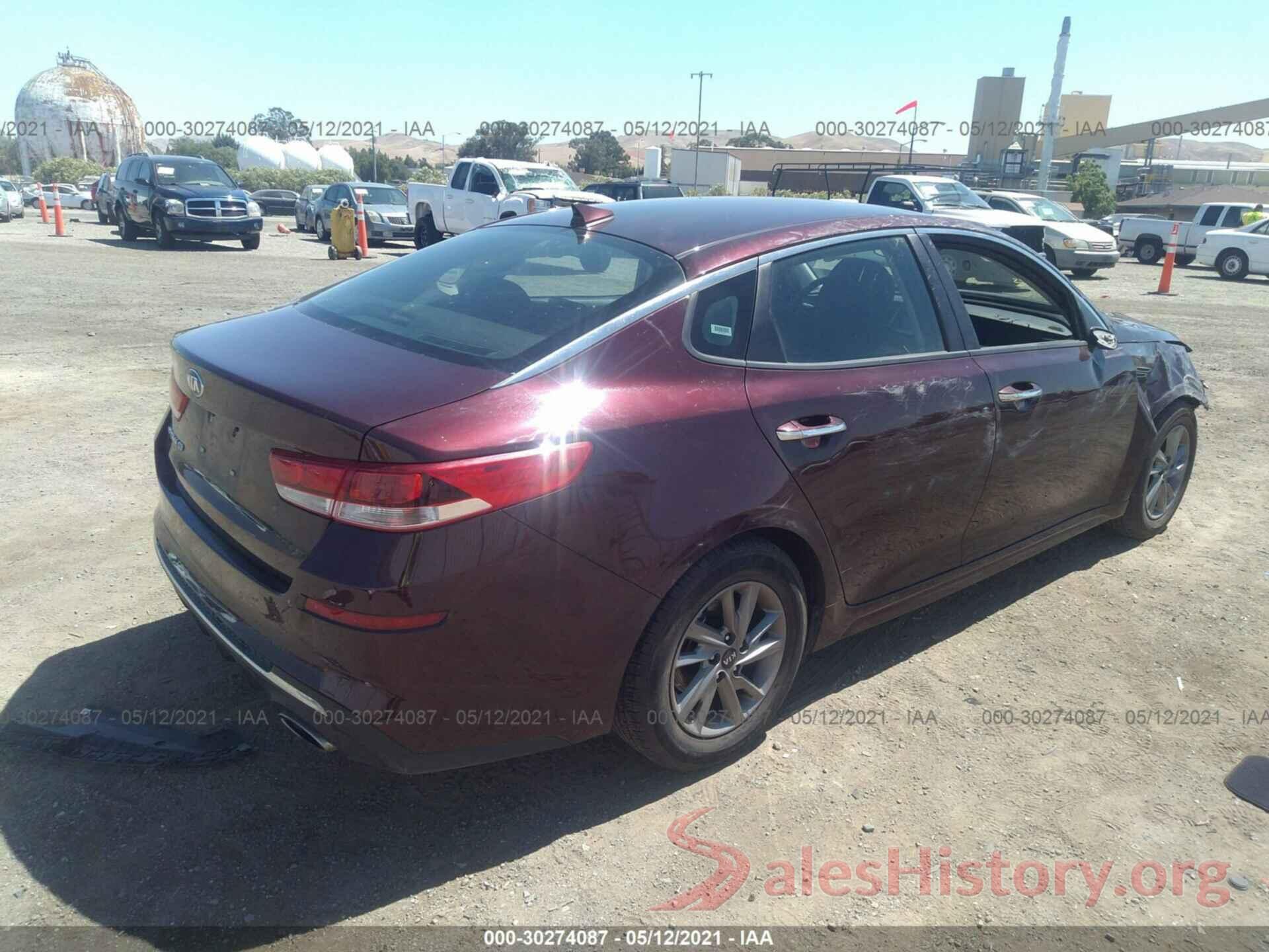 5XXGT4L37KG298129 2019 KIA OPTIMA