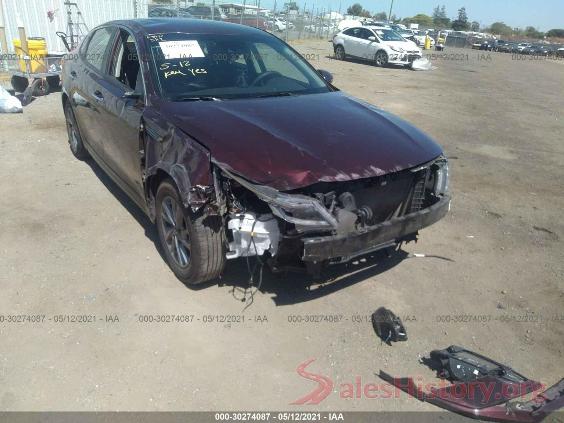 5XXGT4L37KG298129 2019 KIA OPTIMA