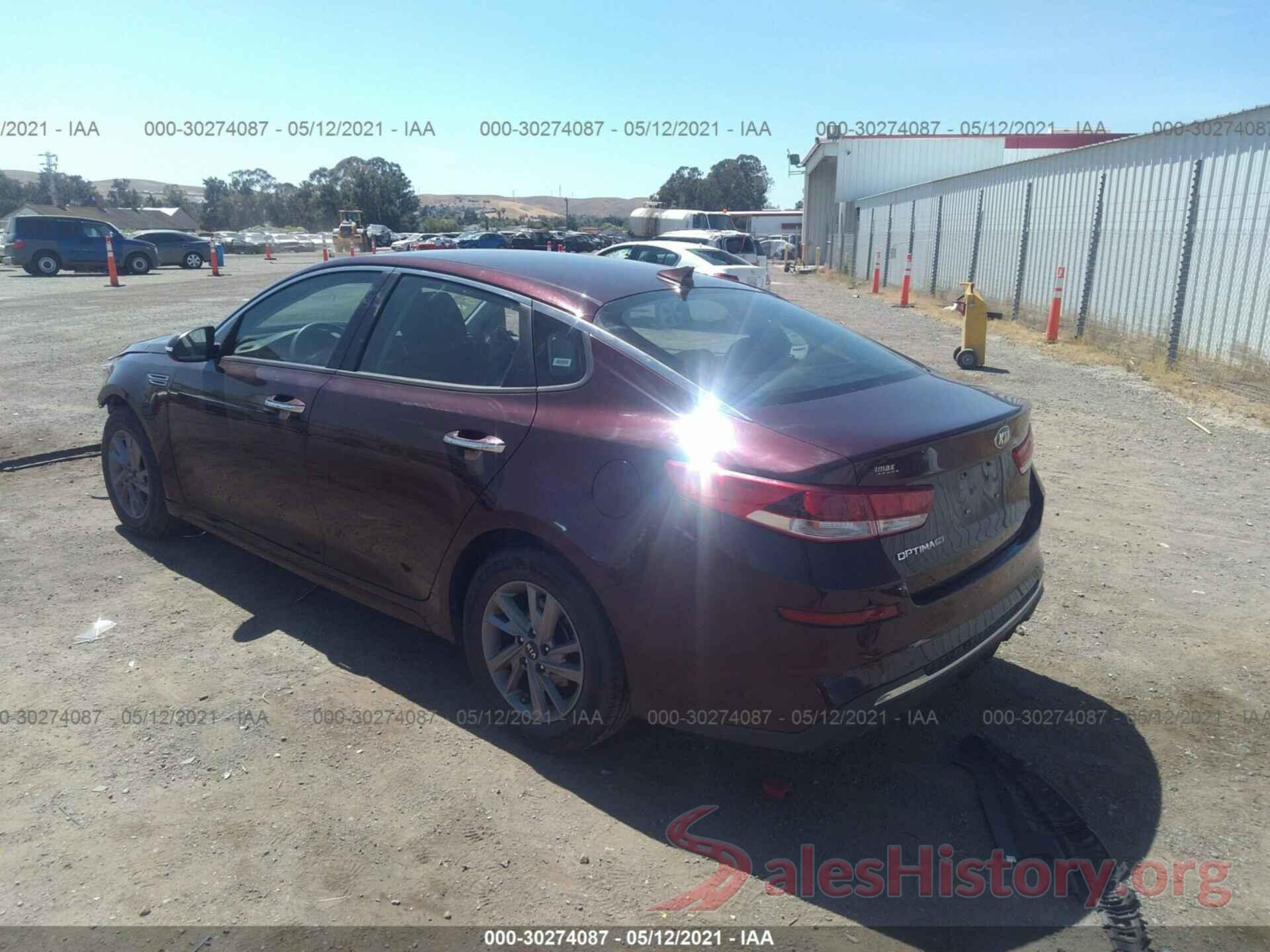 5XXGT4L37KG298129 2019 KIA OPTIMA