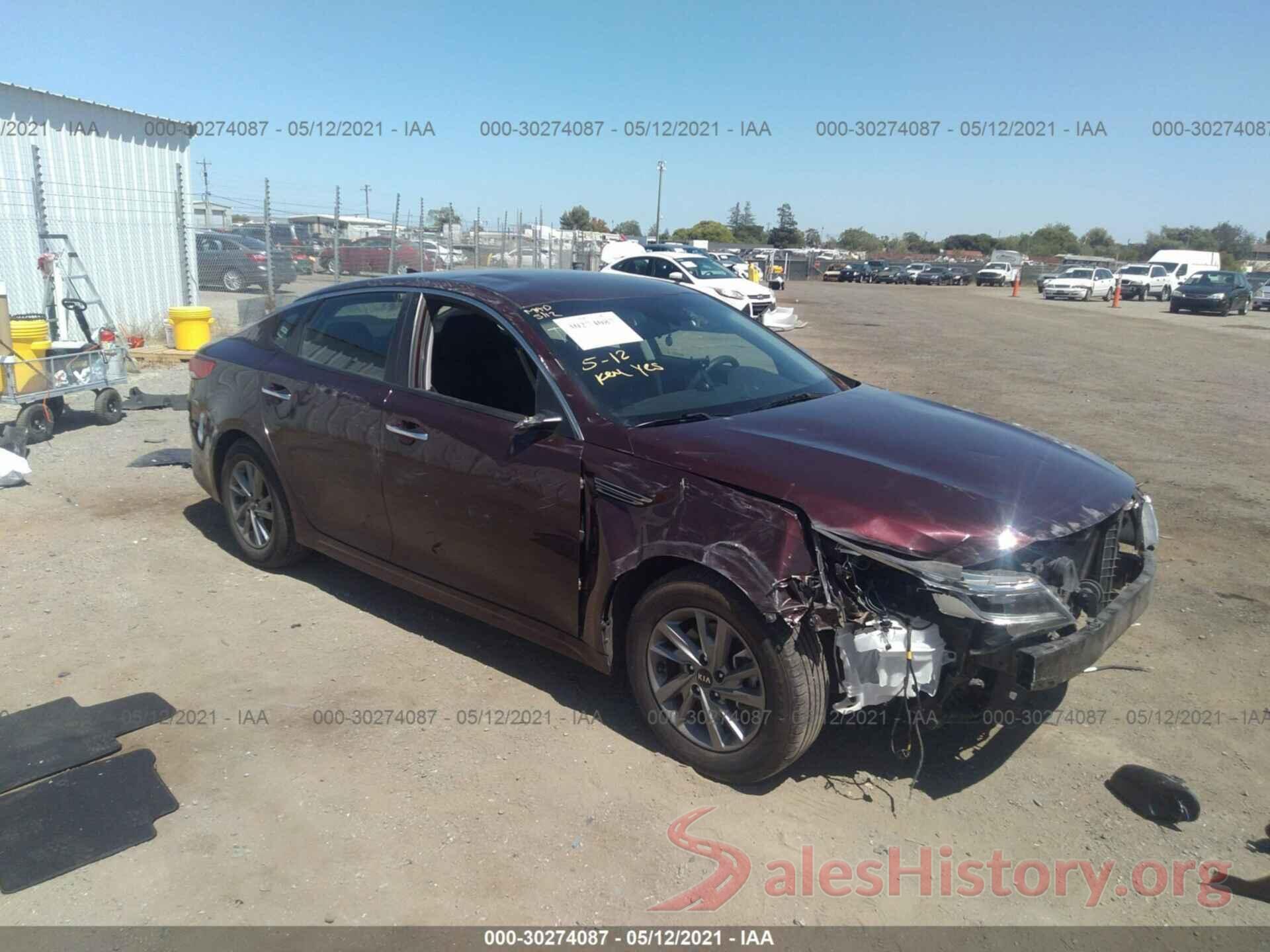 5XXGT4L37KG298129 2019 KIA OPTIMA