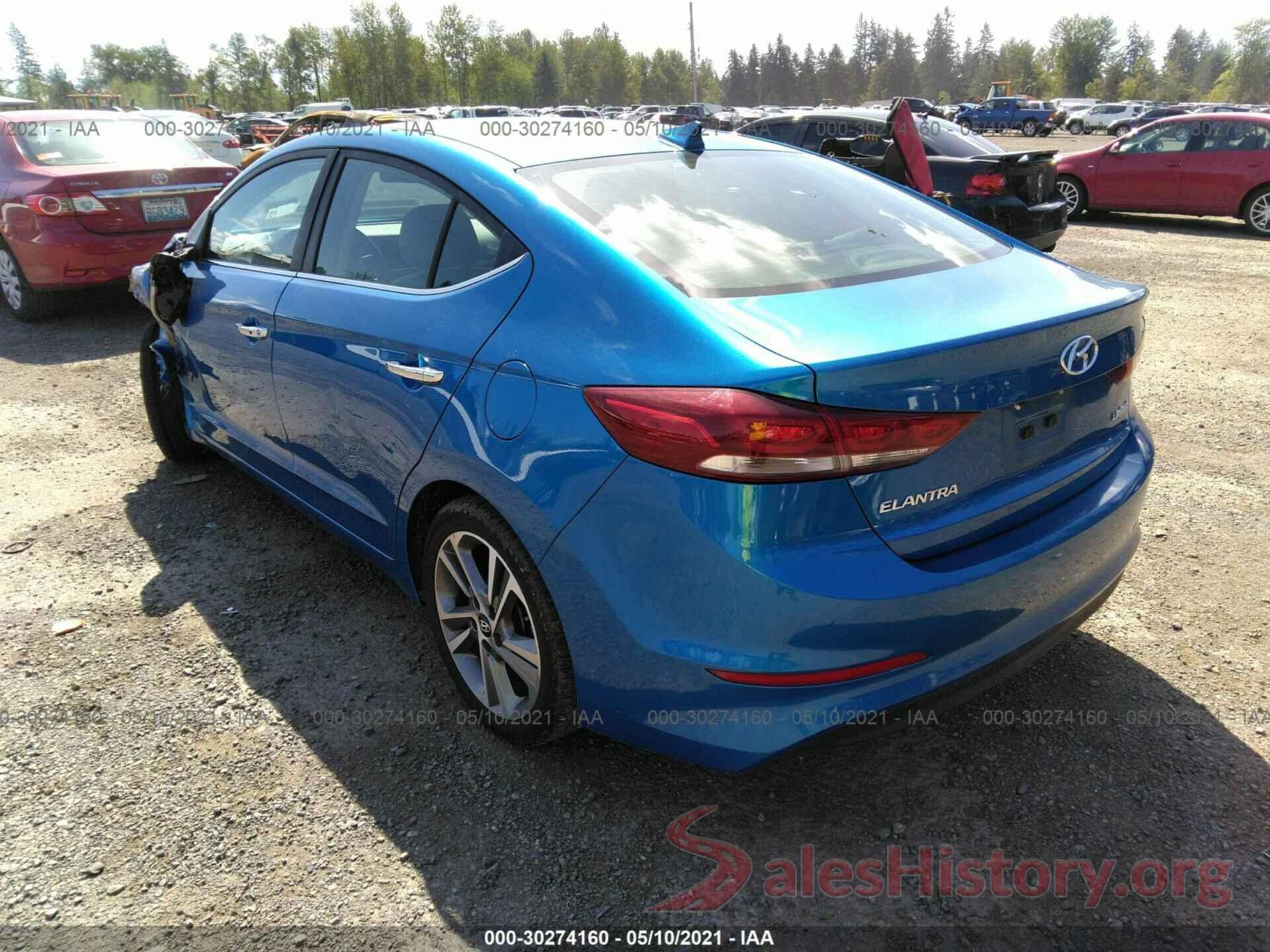 5NPD84LF6HH036873 2017 HYUNDAI ELANTRA