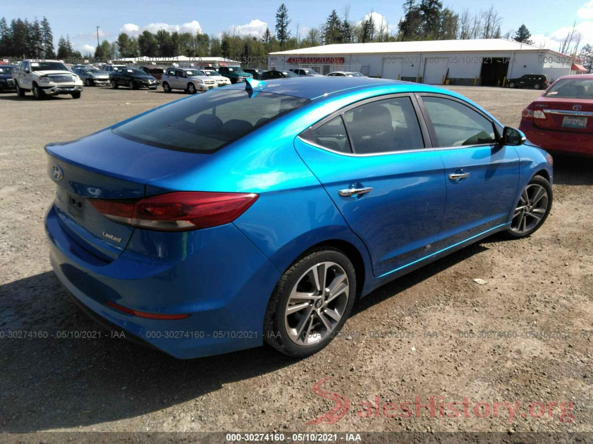 5NPD84LF6HH036873 2017 HYUNDAI ELANTRA