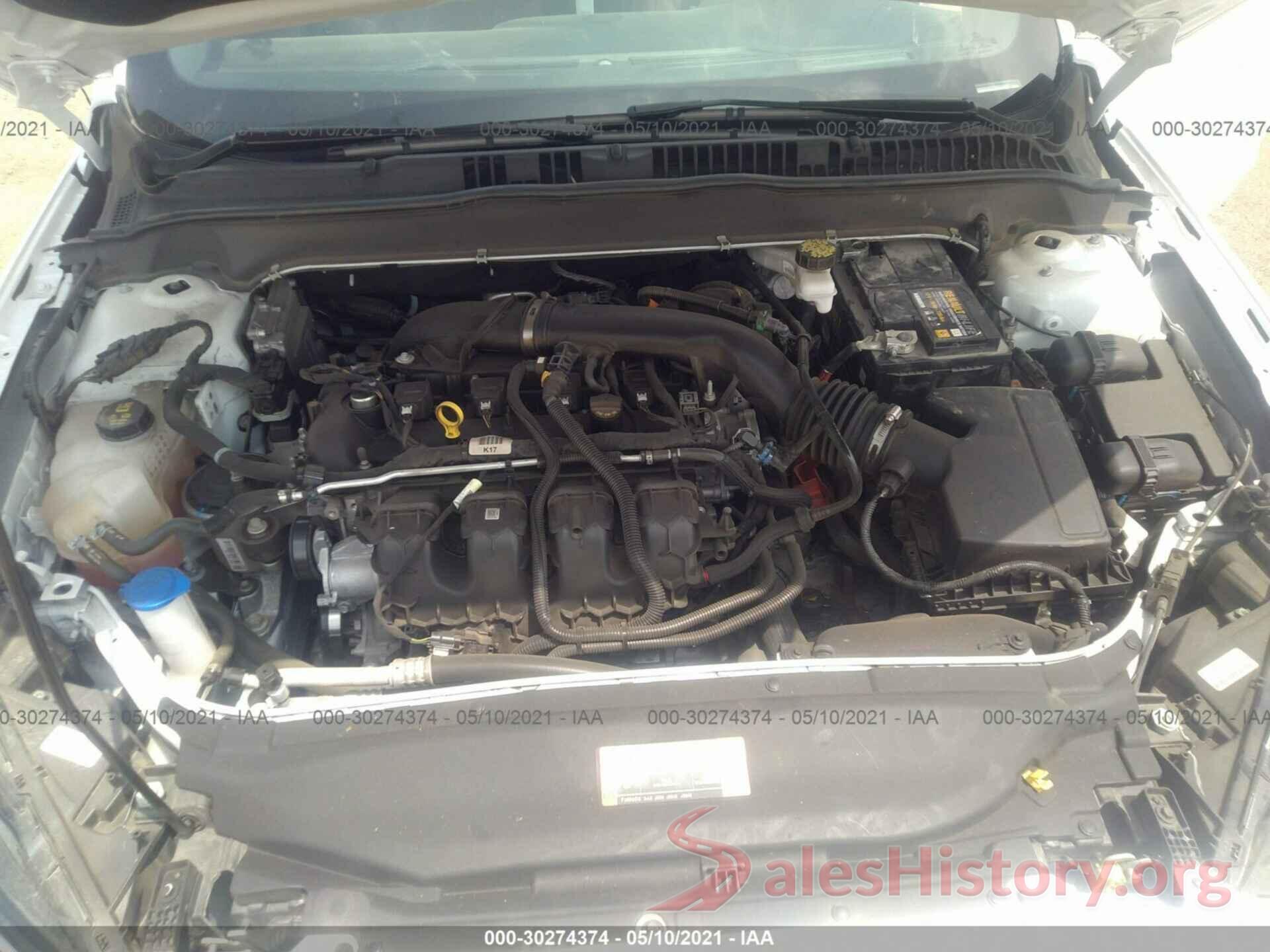 3FA6P0D94KR206932 2019 FORD FUSION