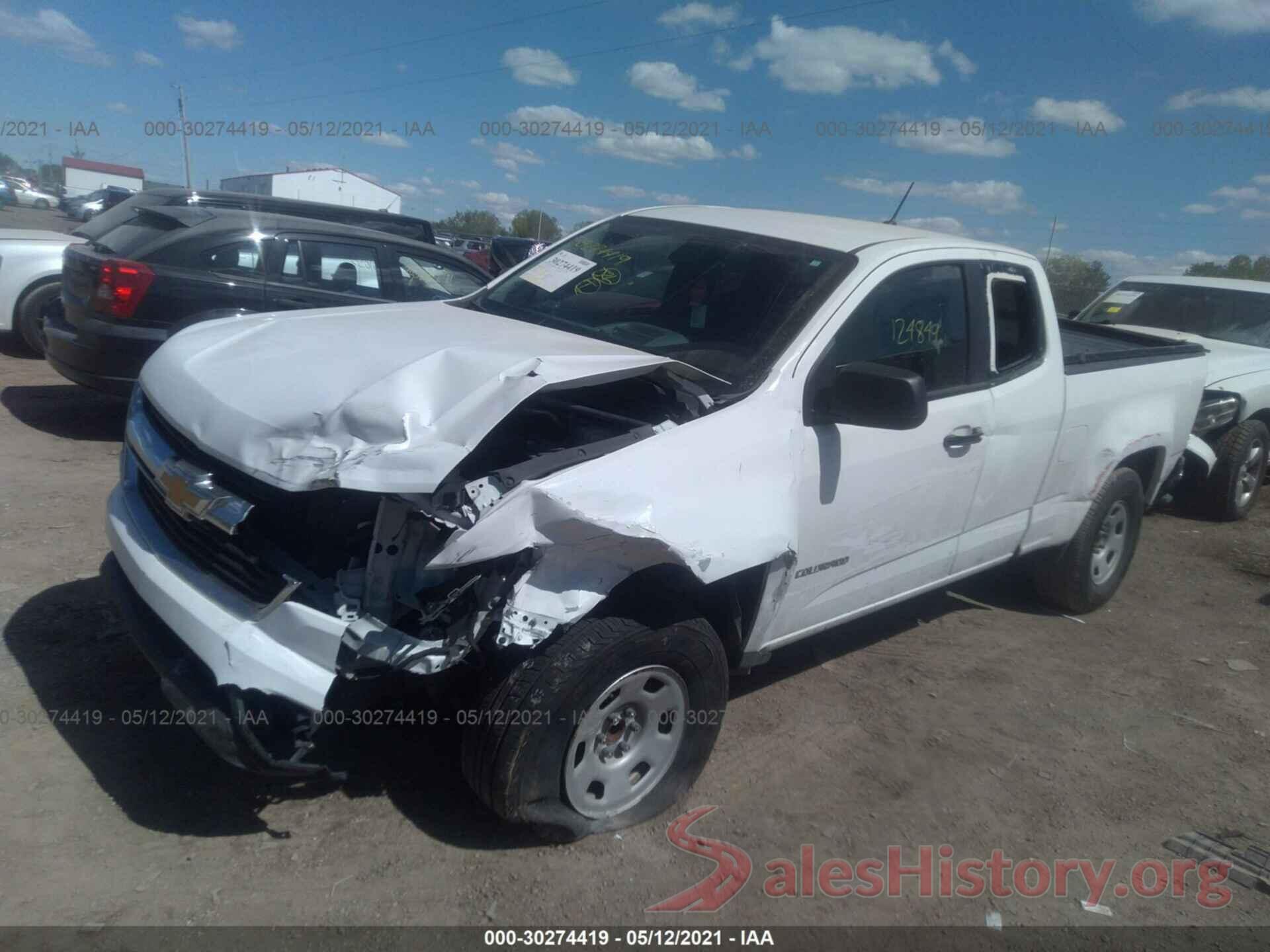 1GCHSBEA5G1250137 2016 CHEVROLET COLORADO