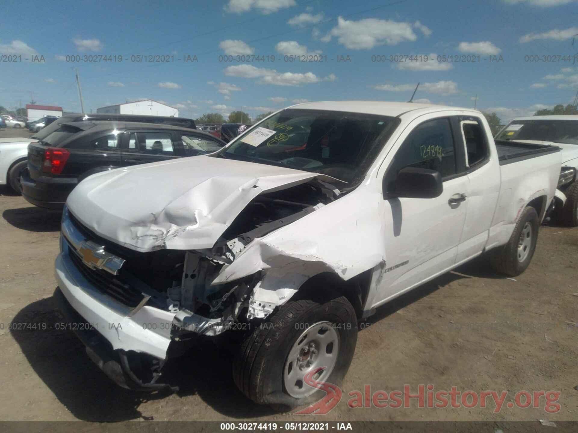 1GCHSBEA5G1250137 2016 CHEVROLET COLORADO