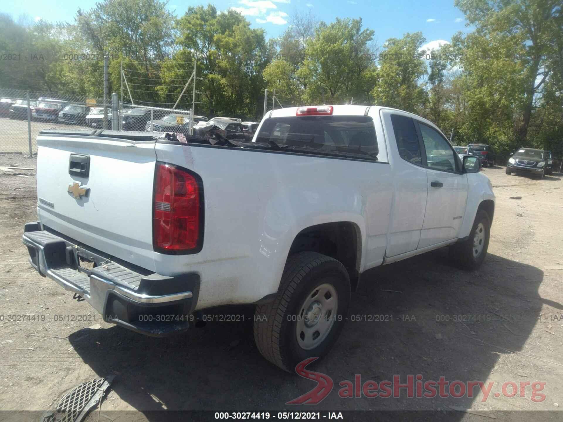 1GCHSBEA5G1250137 2016 CHEVROLET COLORADO