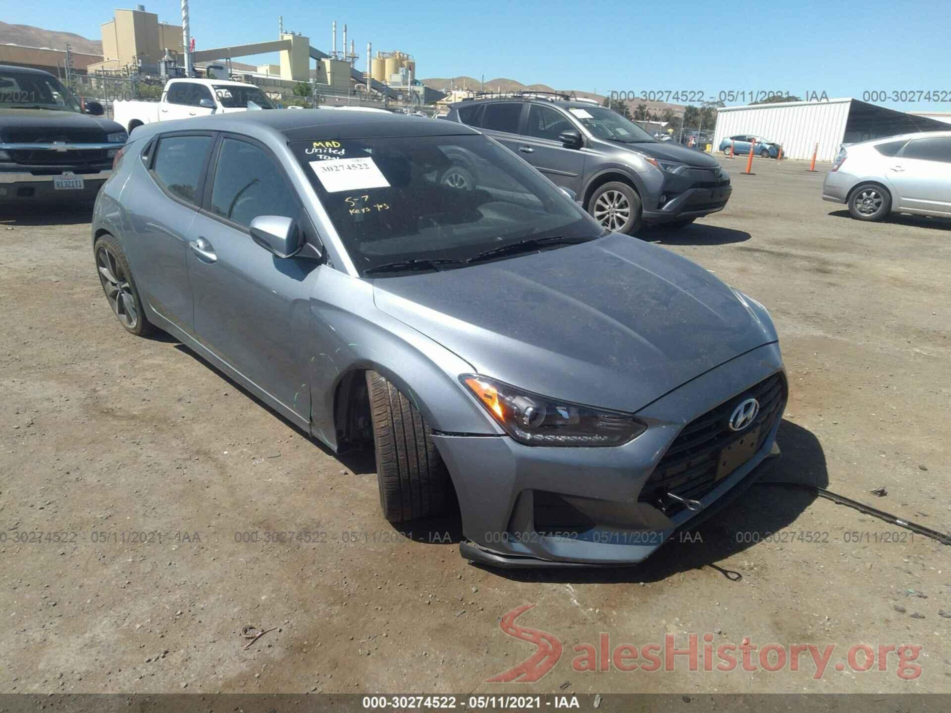 KMHTG6AF0LU029764 2020 HYUNDAI VELOSTER