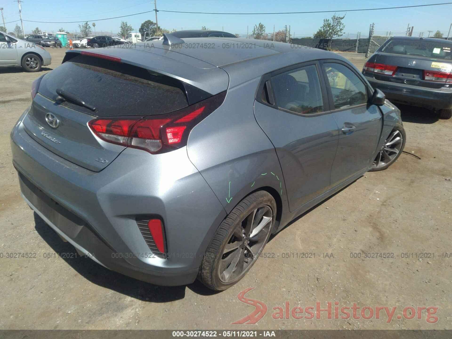 KMHTG6AF0LU029764 2020 HYUNDAI VELOSTER