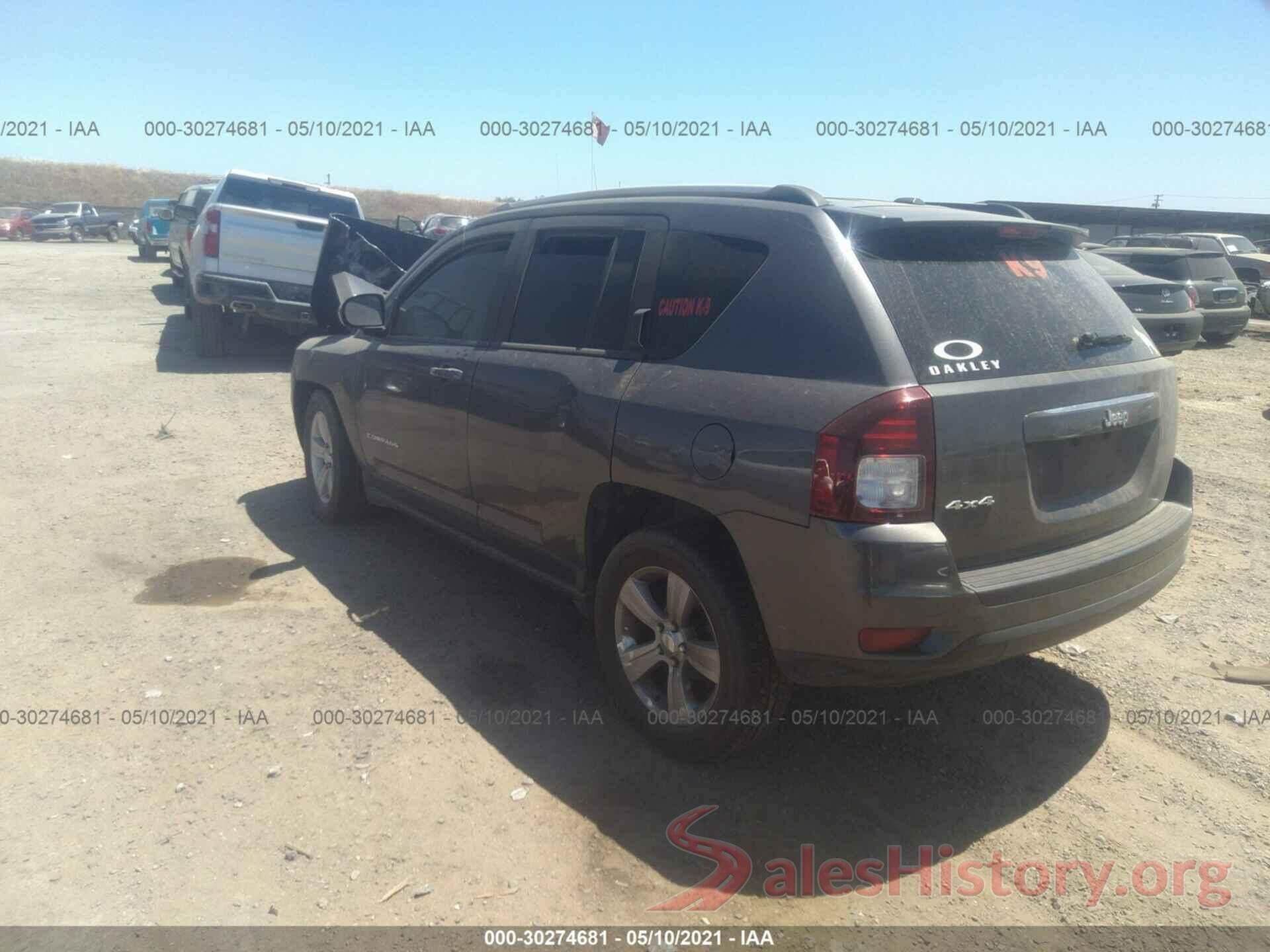 1C4NJDBB5GD636019 2016 JEEP COMPASS