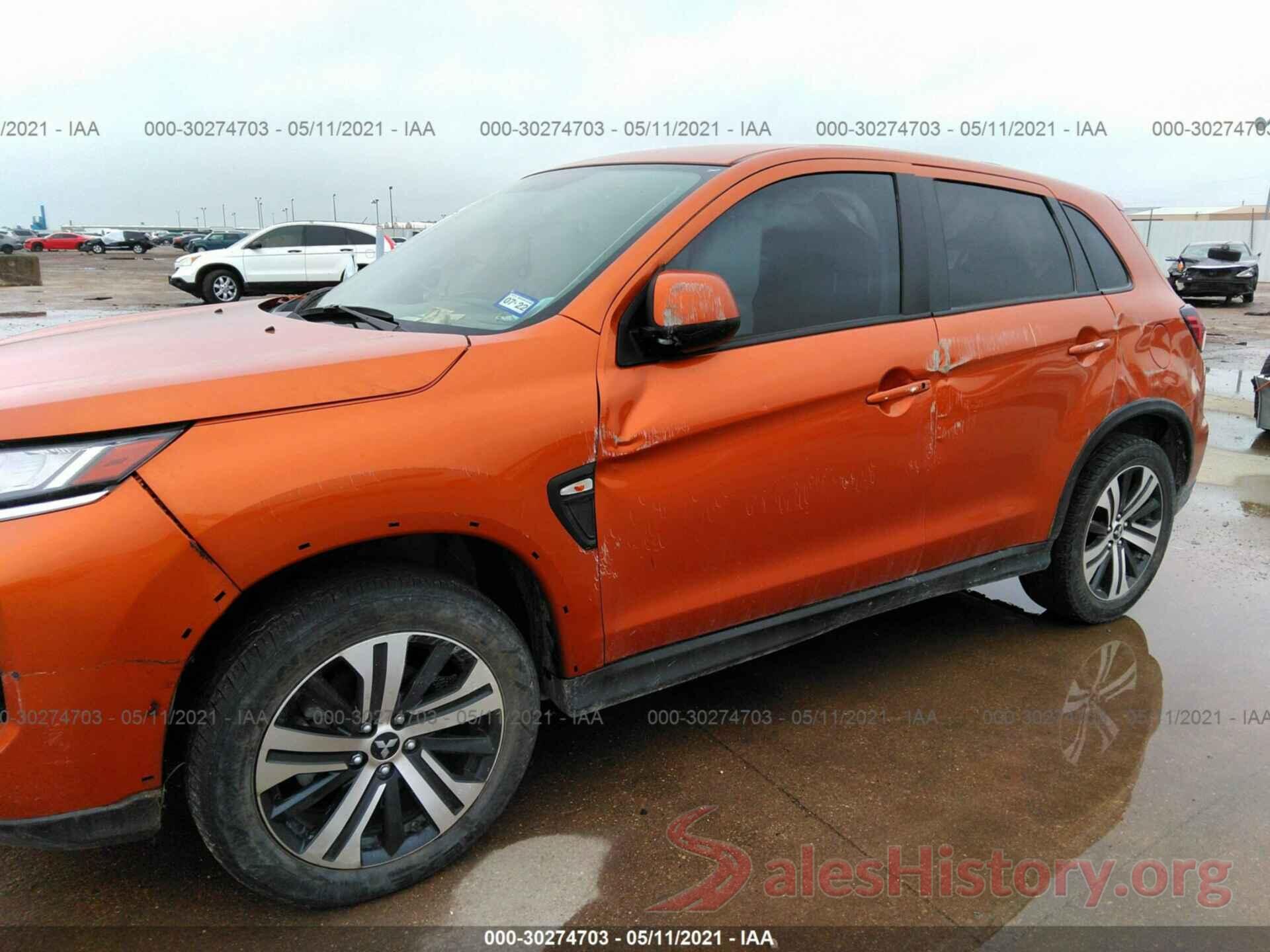 JA4AP3AU7LU003035 2020 MITSUBISHI OUTLANDER SPORT