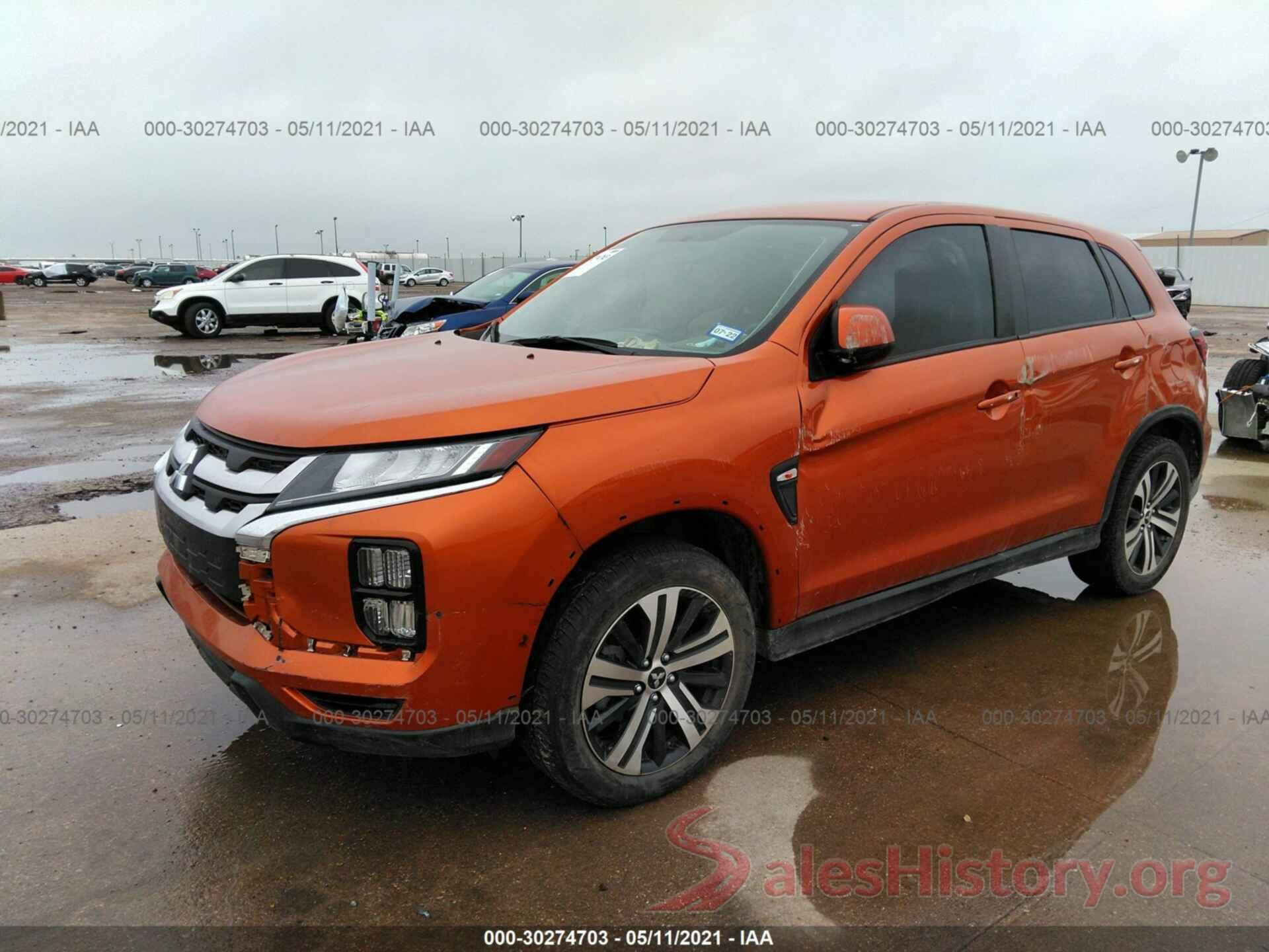 JA4AP3AU7LU003035 2020 MITSUBISHI OUTLANDER SPORT