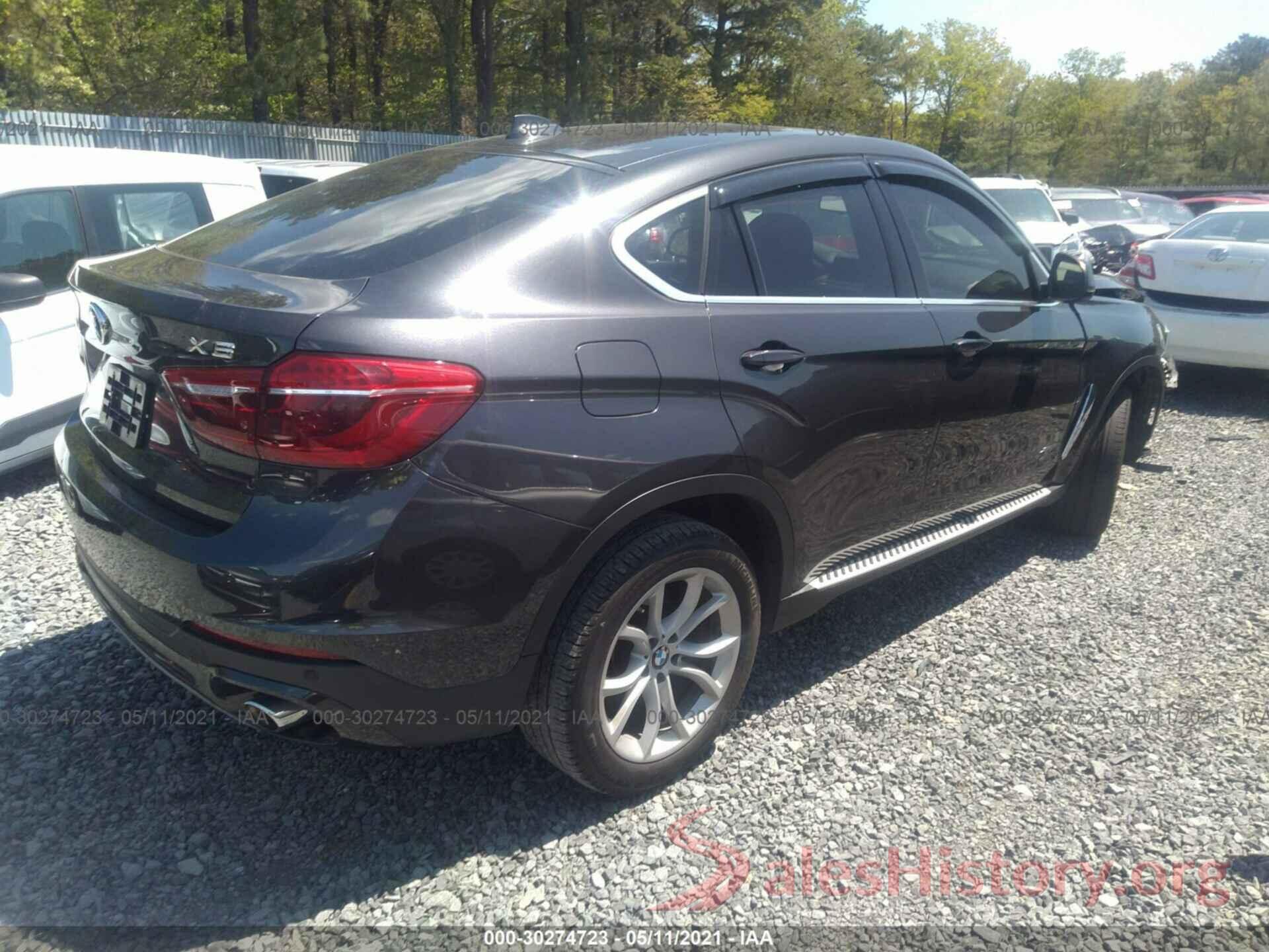 5UXKU2C53G0N81423 2016 BMW X6