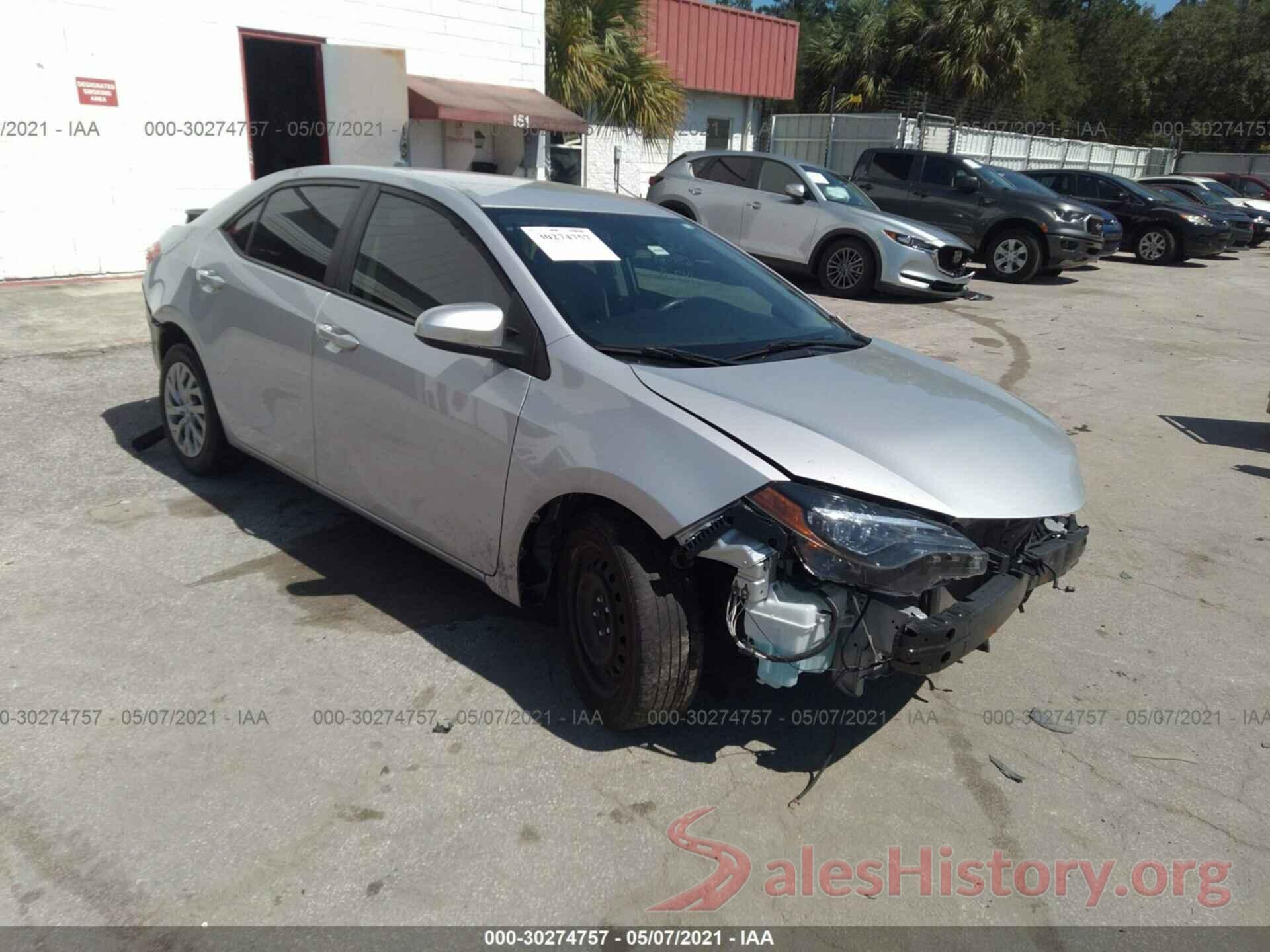 2T1BURHE1KC132873 2019 TOYOTA COROLLA