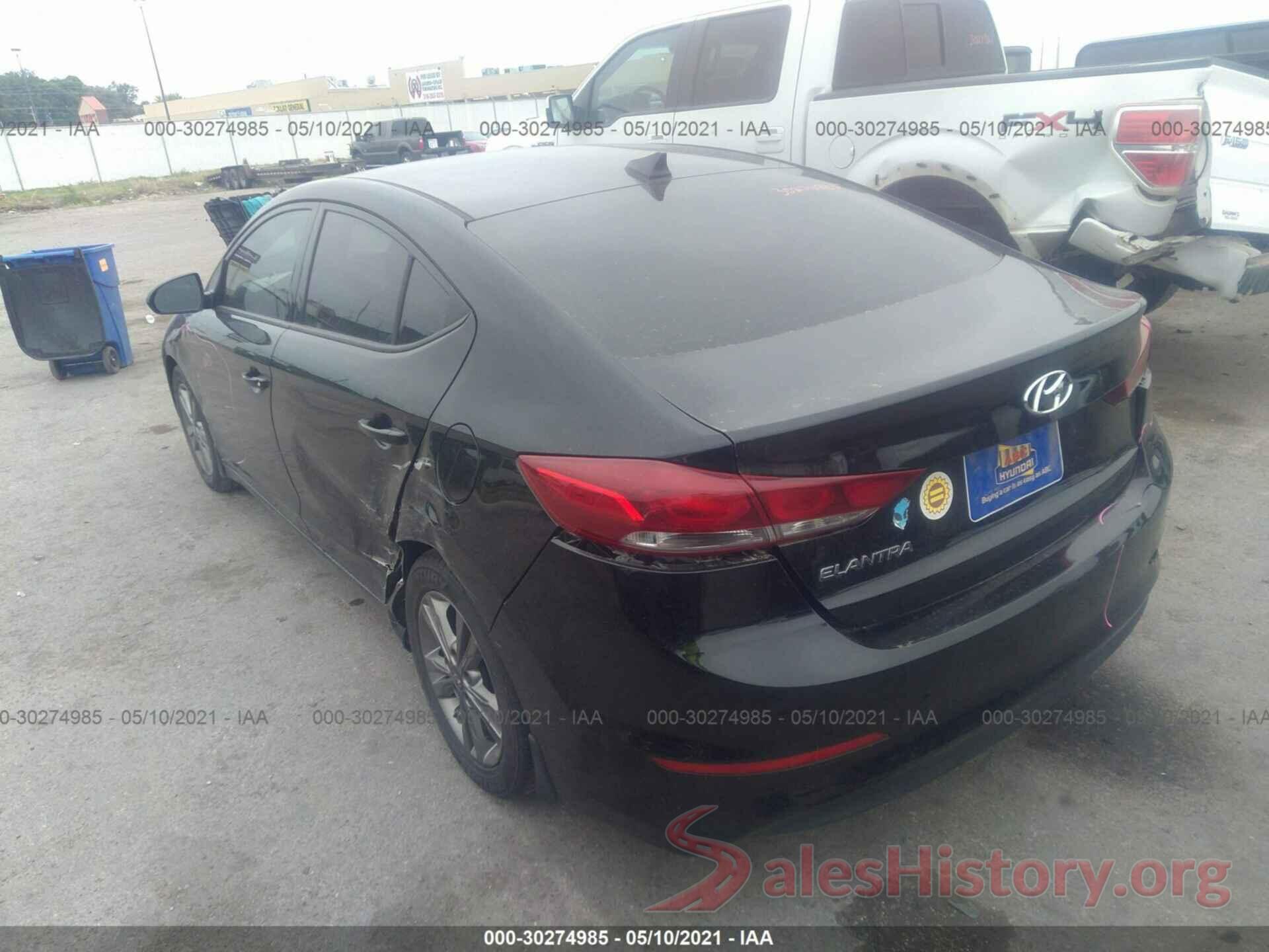 5NPD84LF0JH262669 2018 HYUNDAI ELANTRA